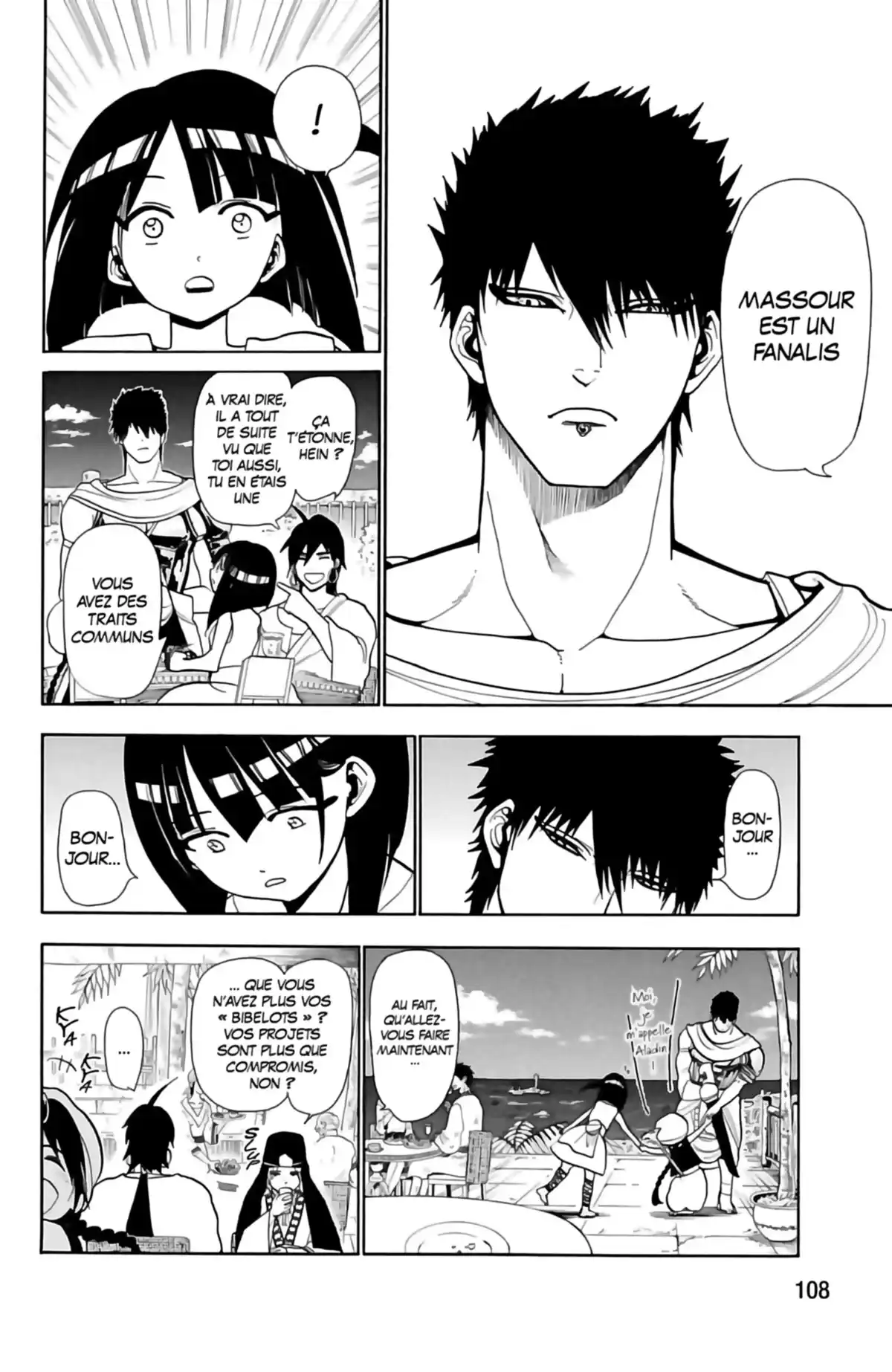 Magi – The Labyrinth of Magic Volume 4 page 110