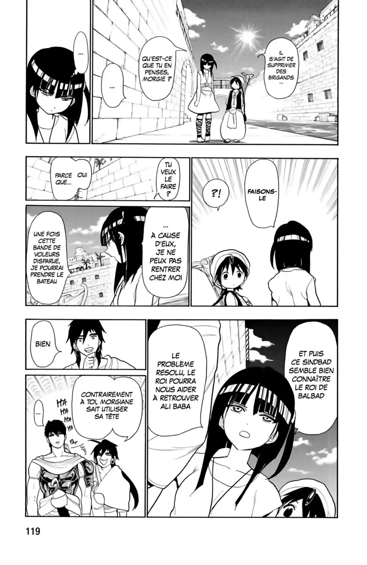 Magi – The Labyrinth of Magic Volume 4 page 121