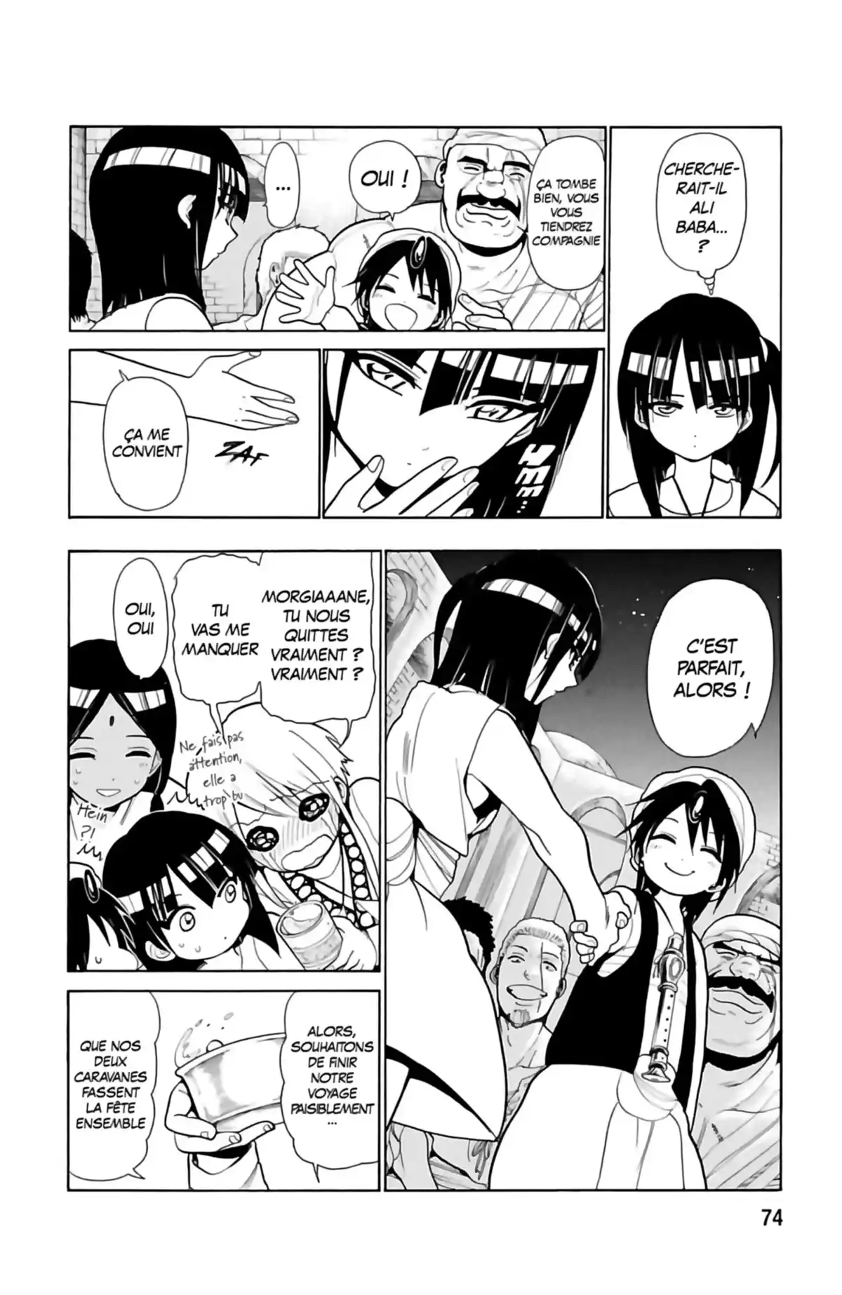 Magi – The Labyrinth of Magic Volume 4 page 76