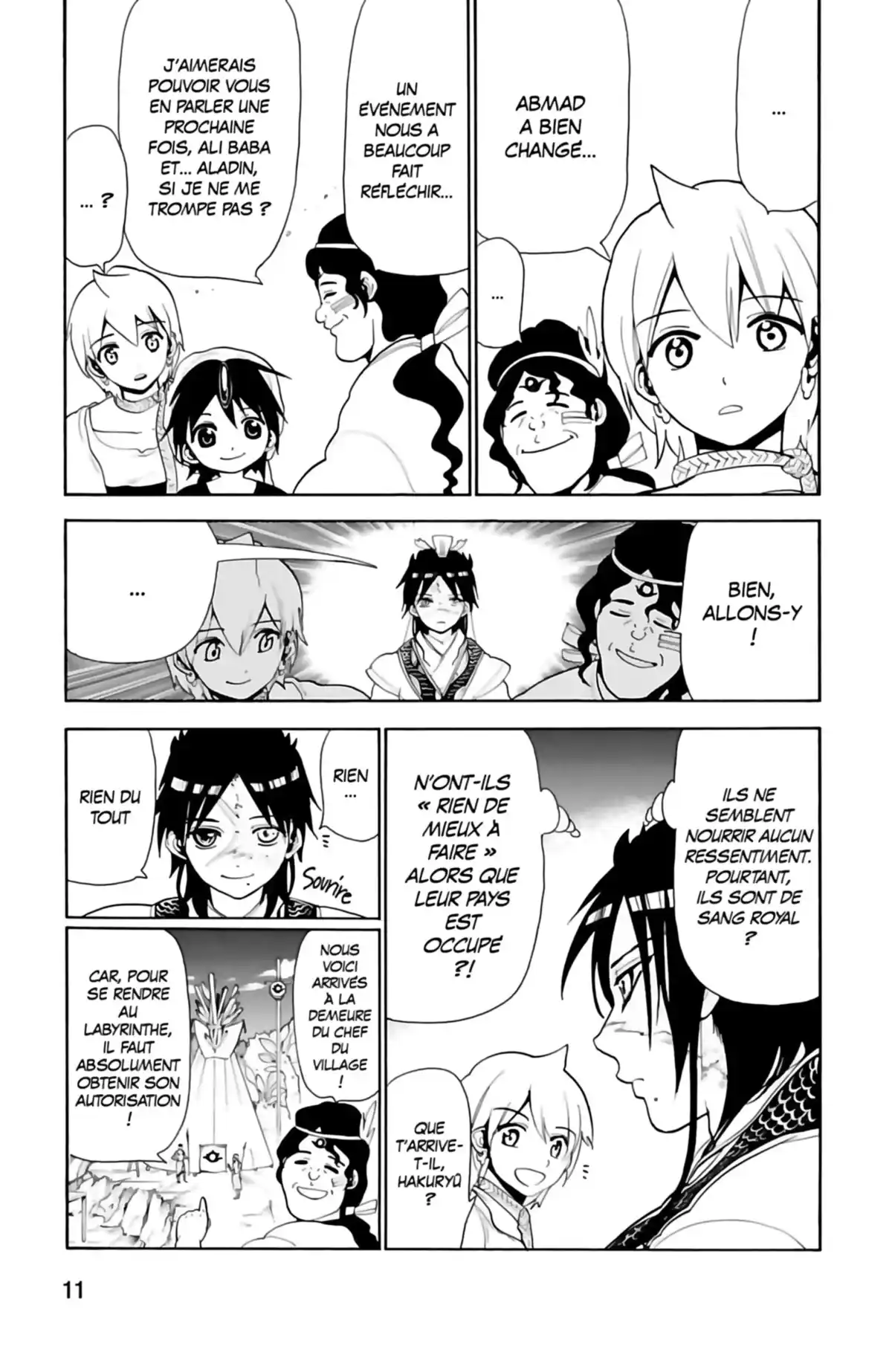 Magi – The Labyrinth of Magic Volume 10 page 13