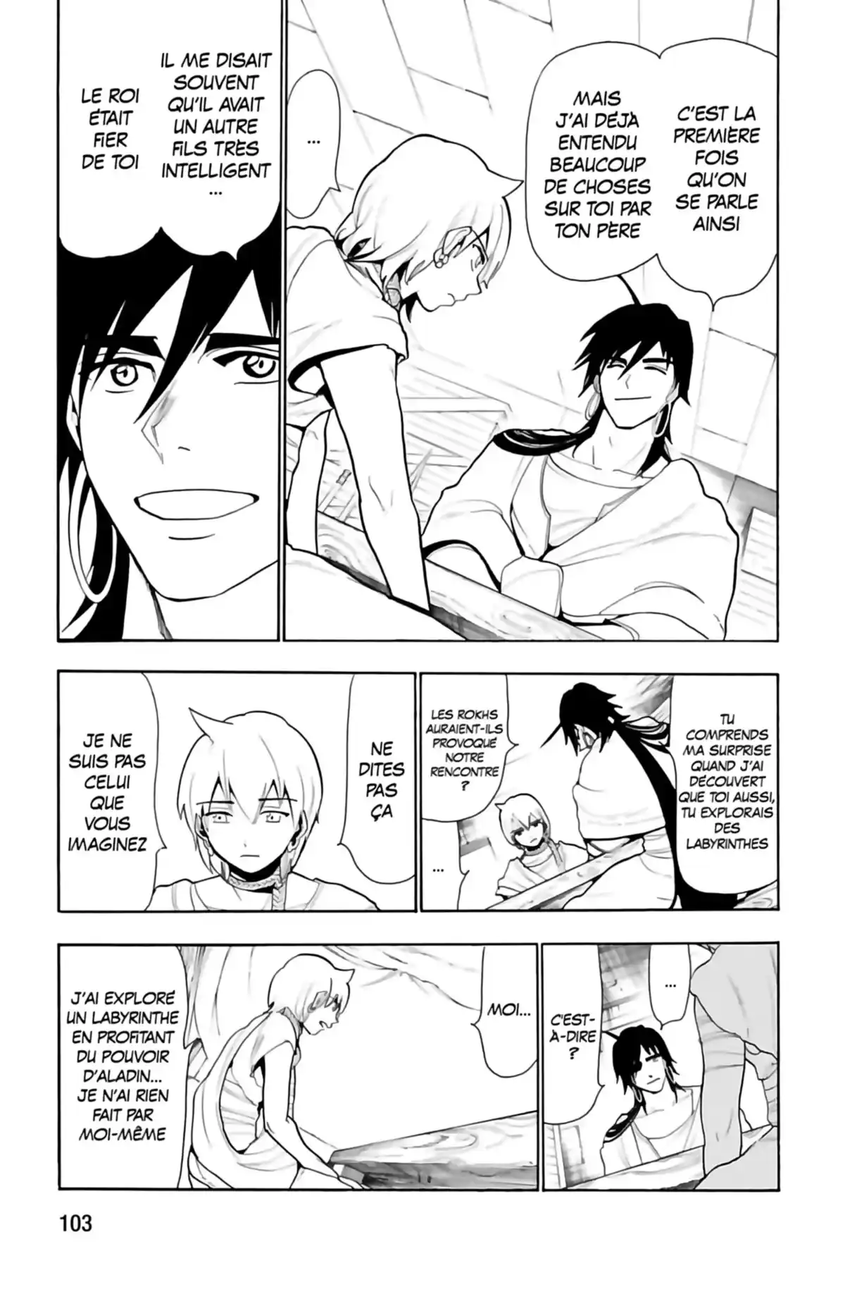 Magi – The Labyrinth of Magic Volume 6 page 105