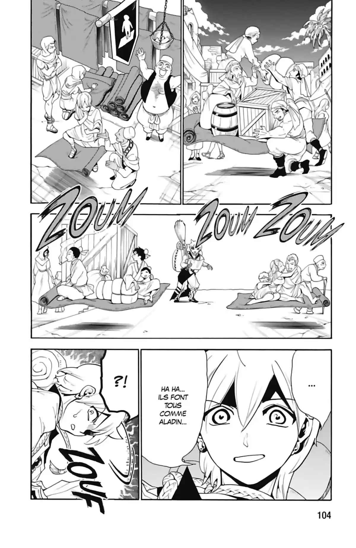 Magi – The Labyrinth of Magic Volume 29 page 106