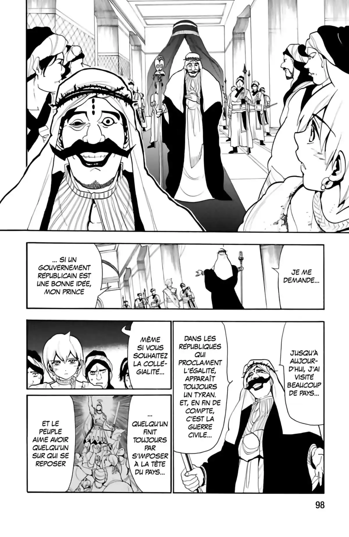 Magi – The Labyrinth of Magic Volume 7 page 100