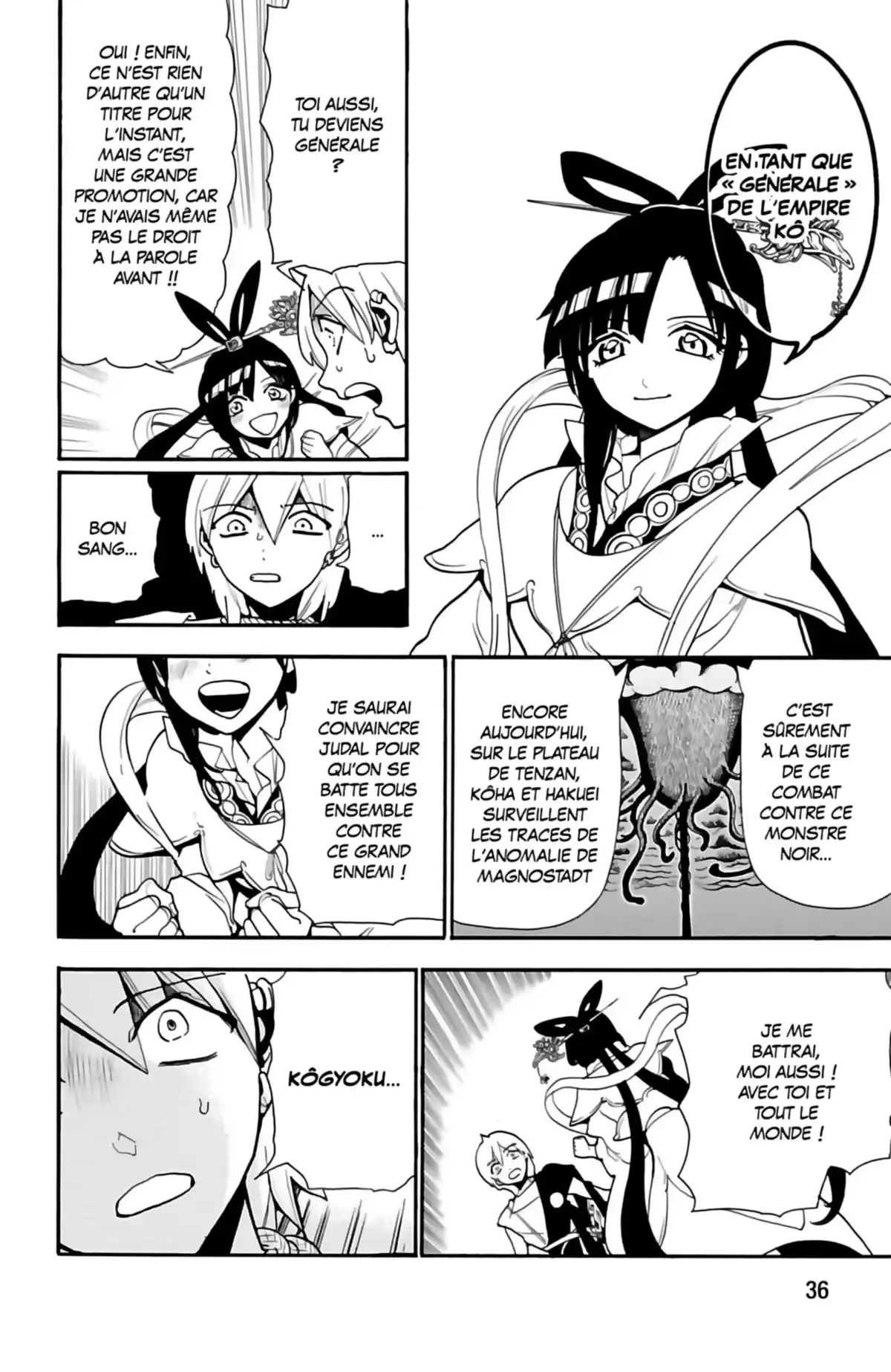 Magi – The Labyrinth of Magic Volume 22 page 36