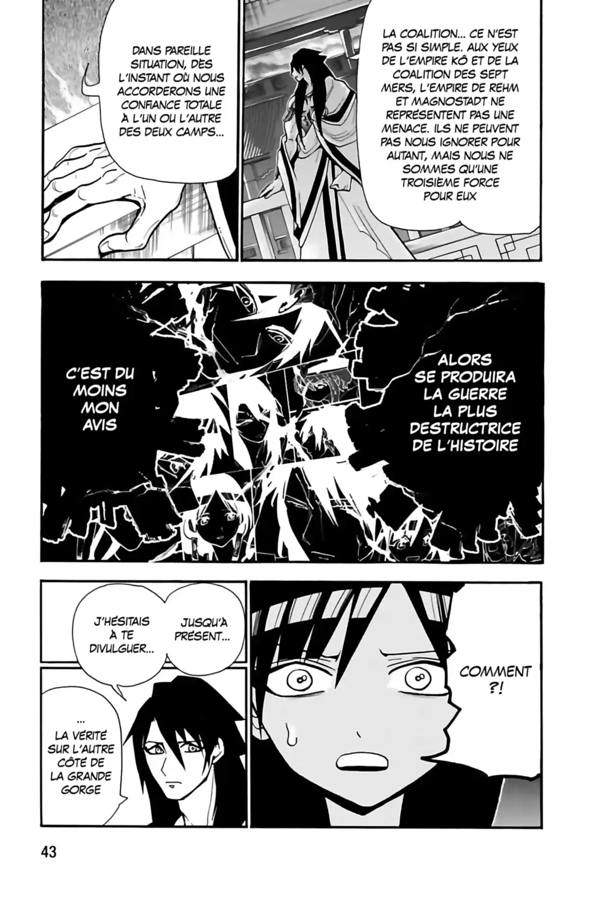 Magi – The Labyrinth of Magic Volume 22 page 43