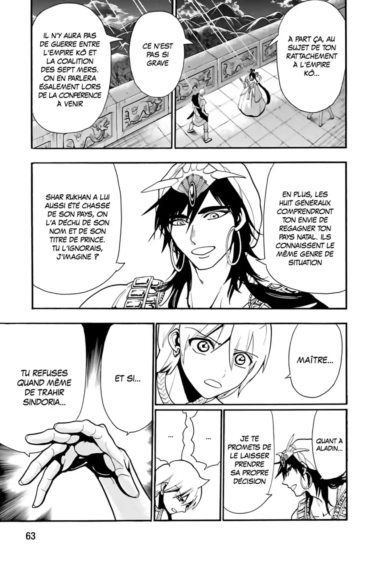 Magi – The Labyrinth of Magic Volume 22 page 63