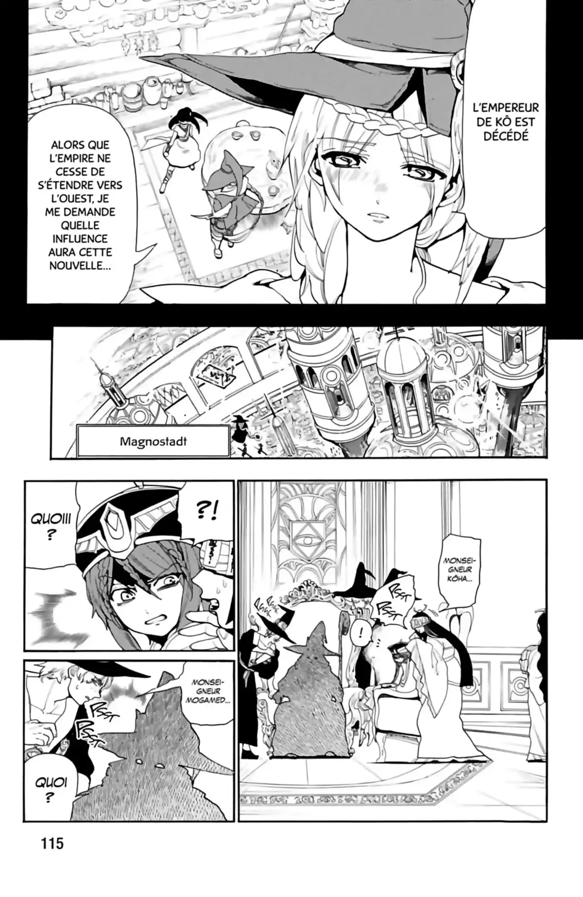 Magi – The Labyrinth of Magic Volume 15 page 117