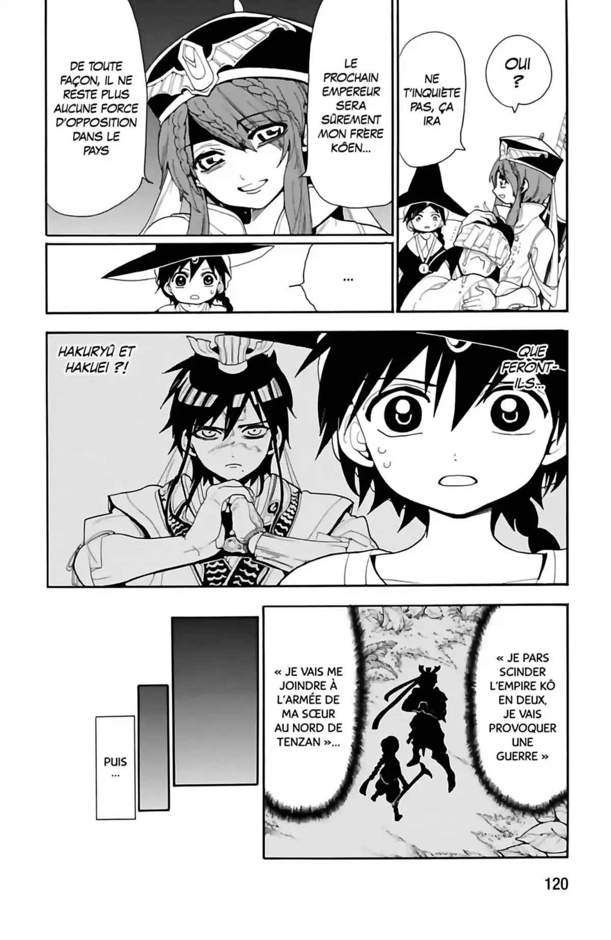 Magi – The Labyrinth of Magic Volume 15 page 122