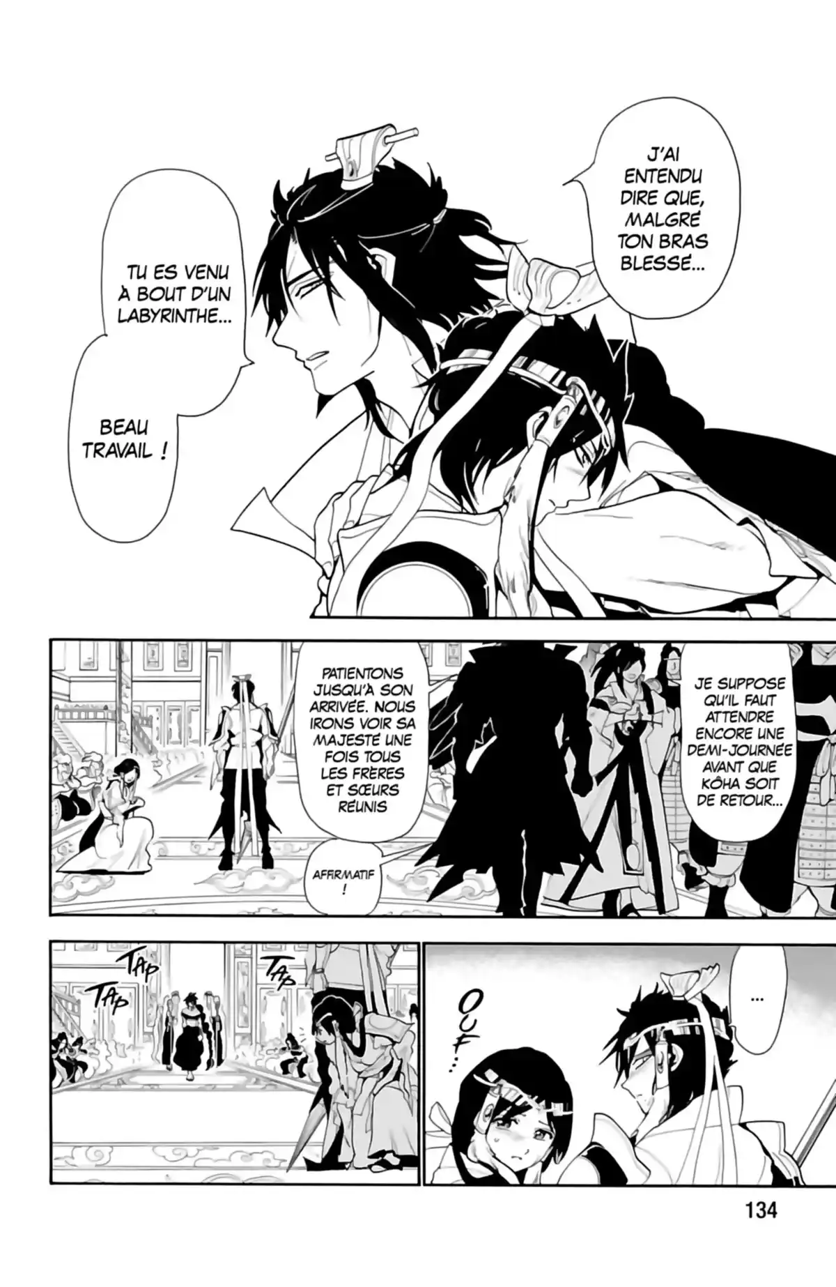 Magi – The Labyrinth of Magic Volume 15 page 136