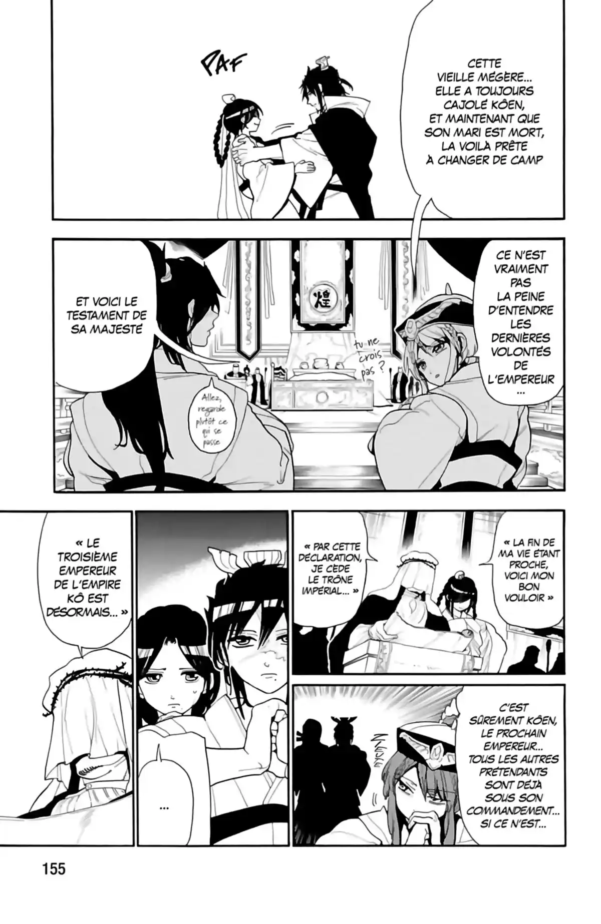 Magi – The Labyrinth of Magic Volume 15 page 157