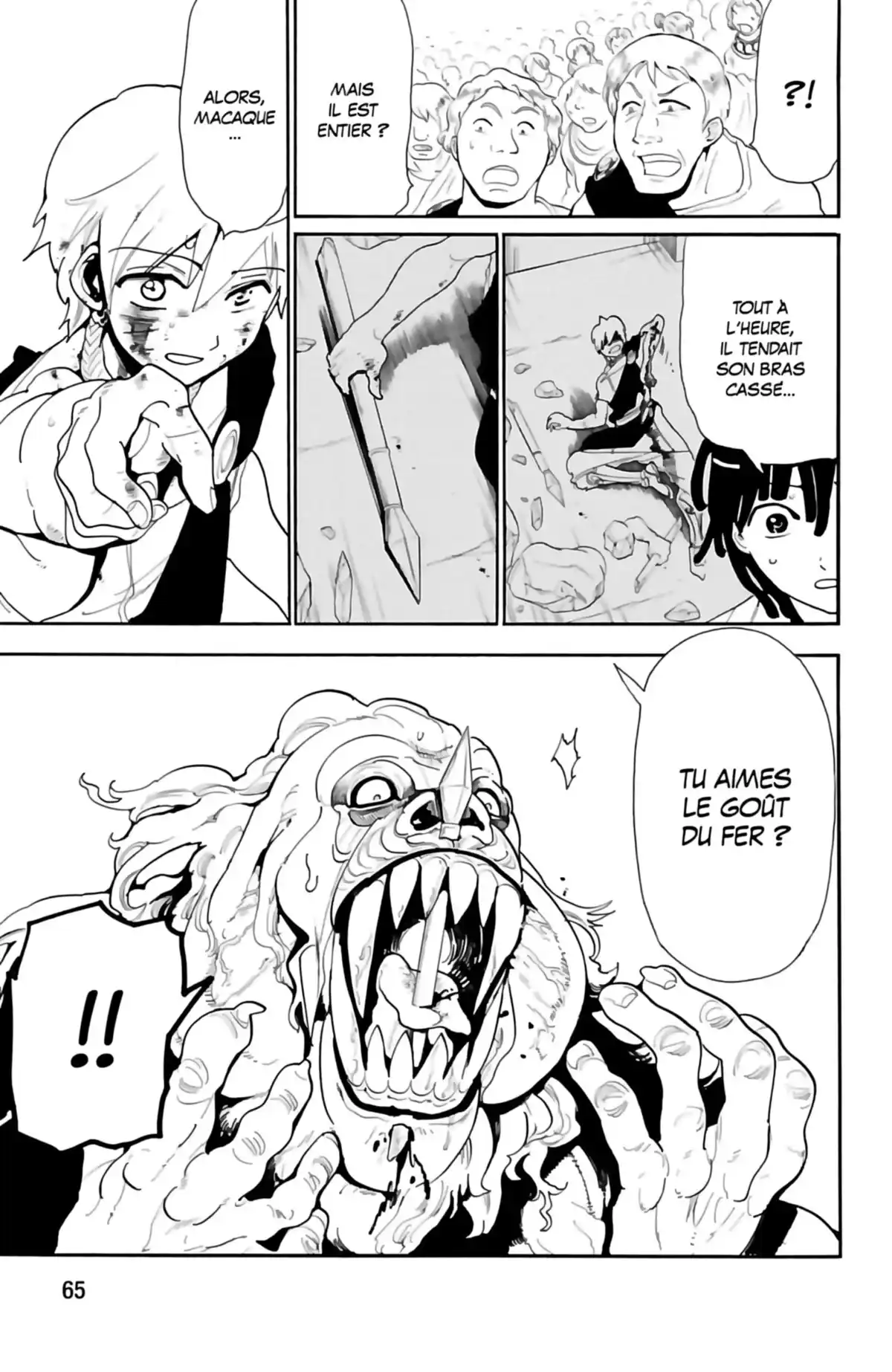 Magi – The Labyrinth of Magic Volume 15 page 67