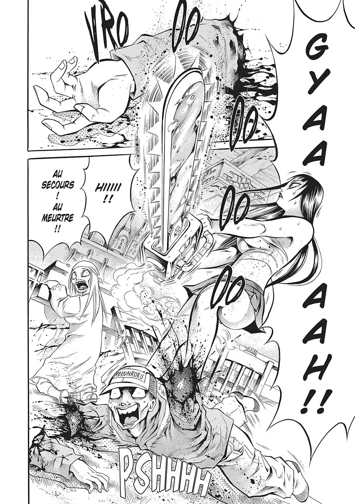Bloody Delinquent Girl Chainsaw Volume 1 page 121