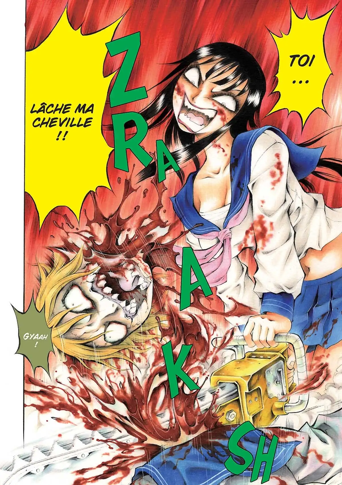 Bloody Delinquent Girl Chainsaw Volume 1 page 7