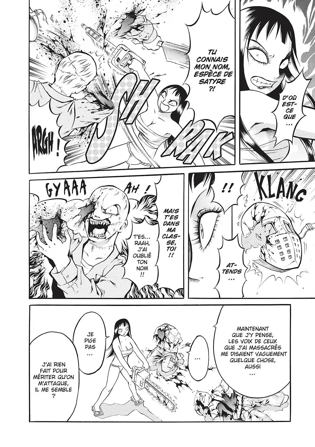 Bloody Delinquent Girl Chainsaw Volume 1 page 79