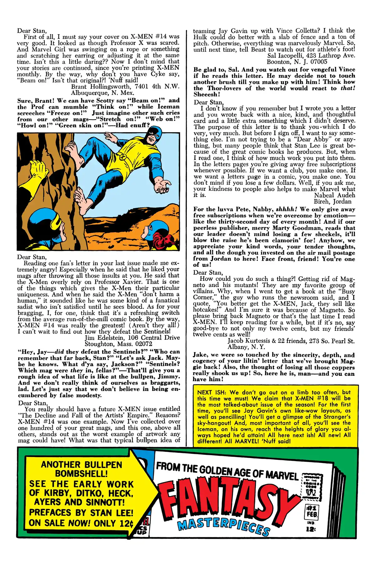 X-Men : L’intégrale 1966 Volume 1 page 50