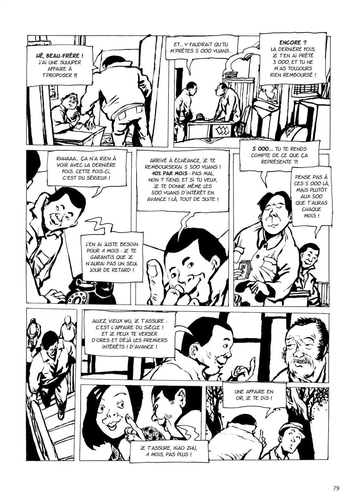 Une vie chinoise Volume 3 page 70