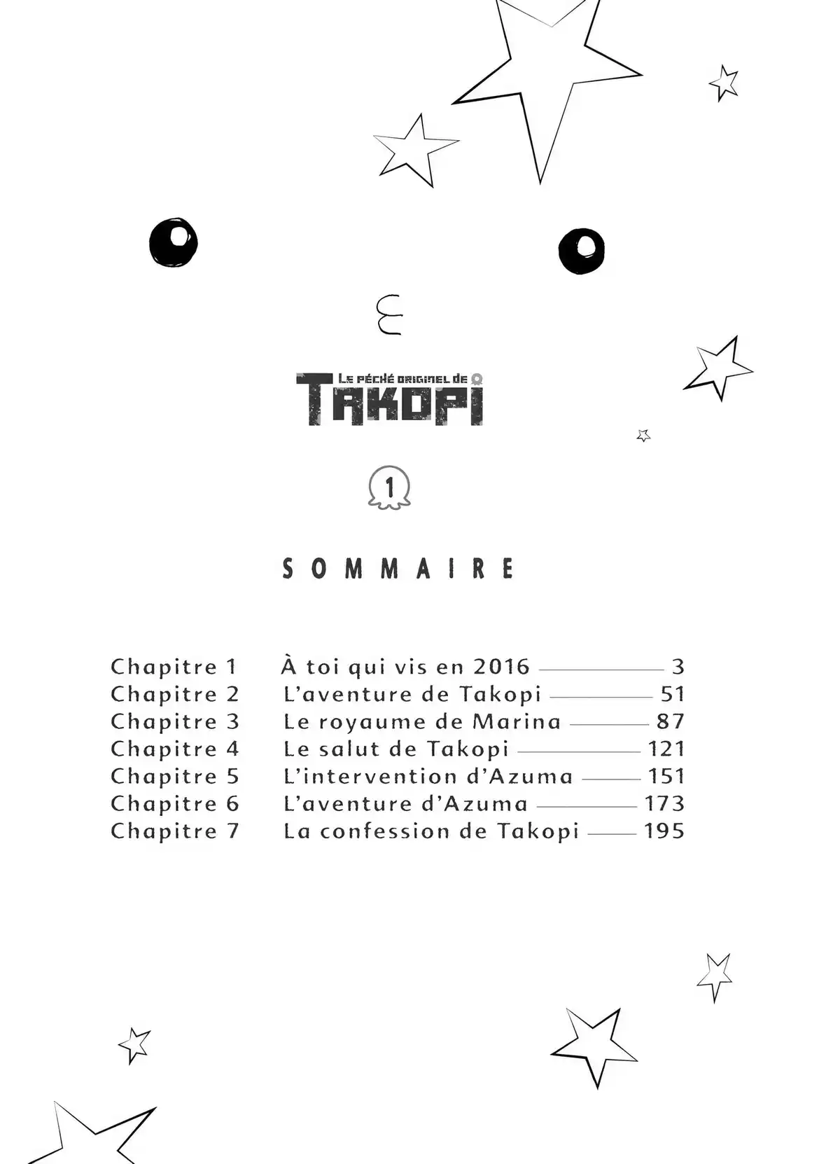 Le Péché originel de Takopi Volume 1 page 2