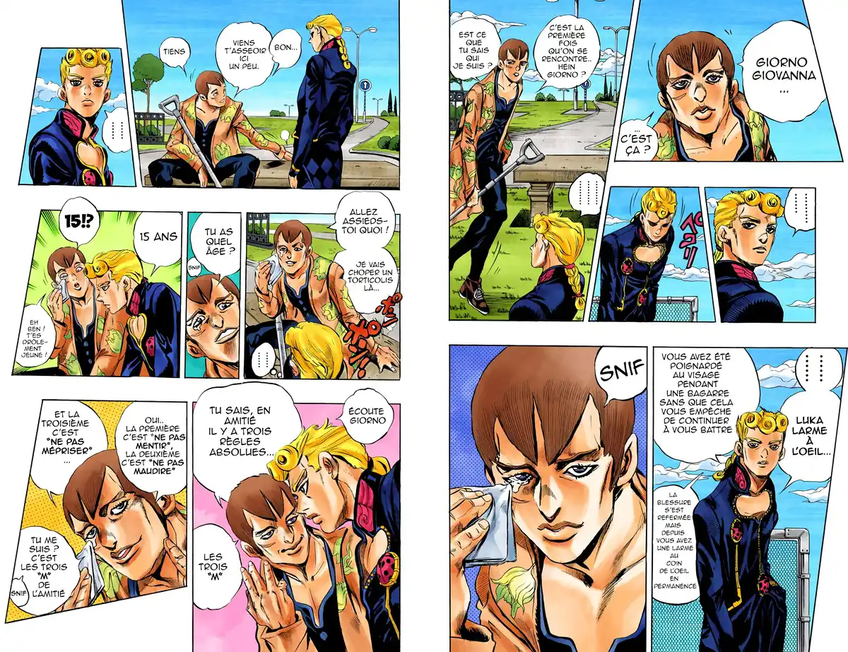 JoJo’s Bizarre Adventure : Golden Wind Volume 1 page 17