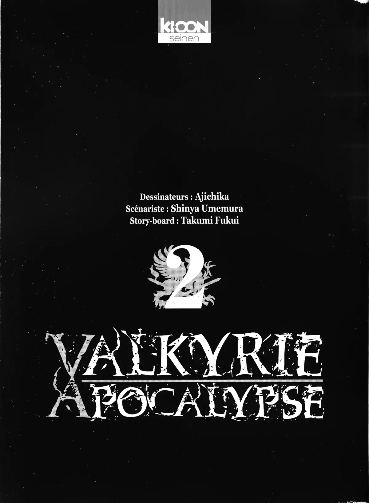 Valkyrie Apocalypse Volume 2 page 3