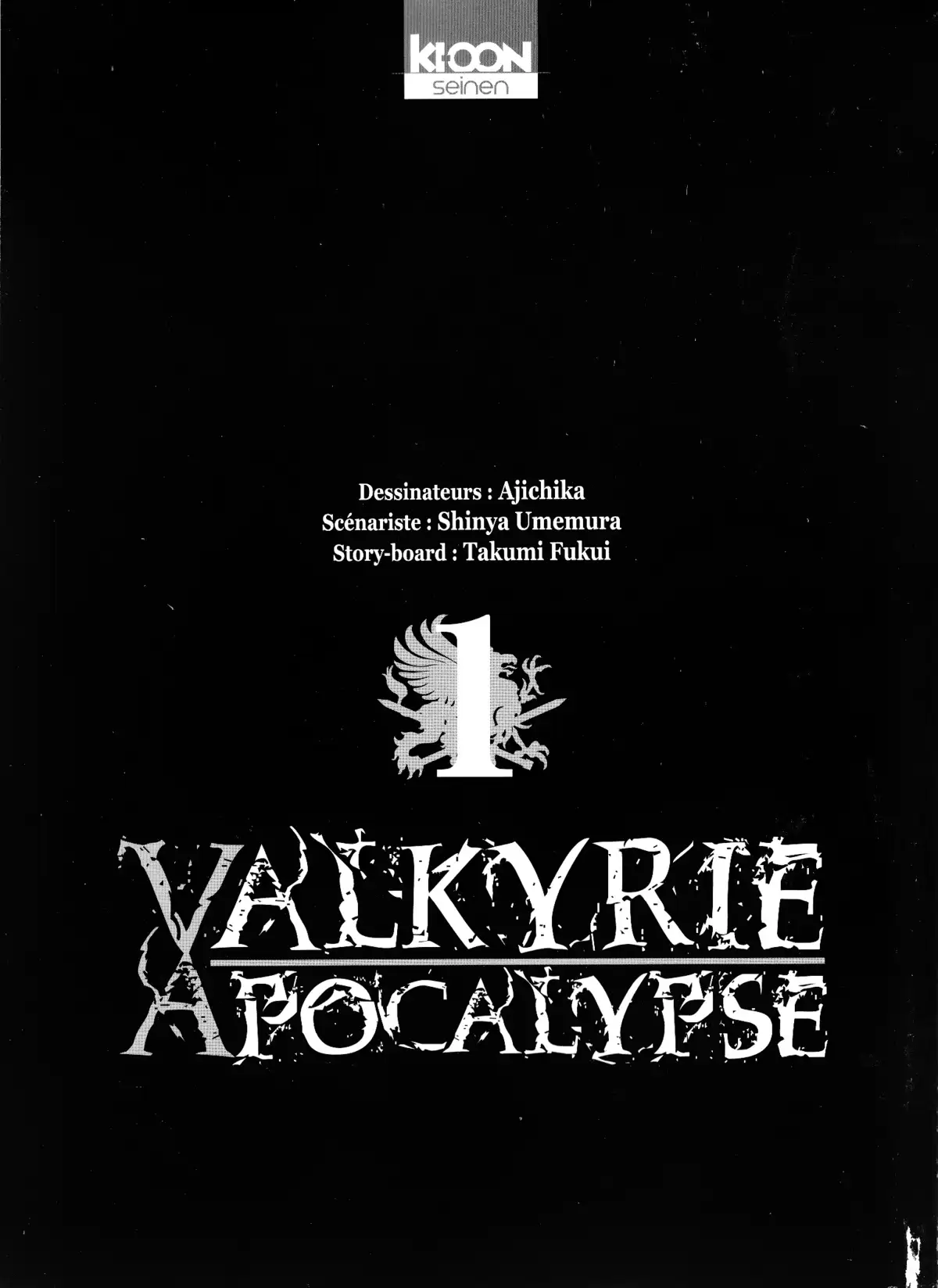 Valkyrie Apocalypse Volume 1 page 3