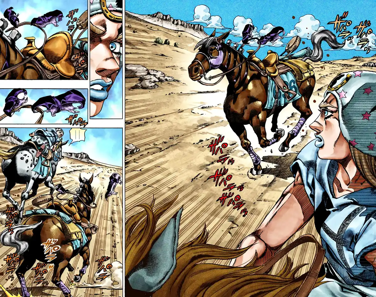 JoJo’s Bizarre Adventure : Steel Ball Run Volume 5 page 39