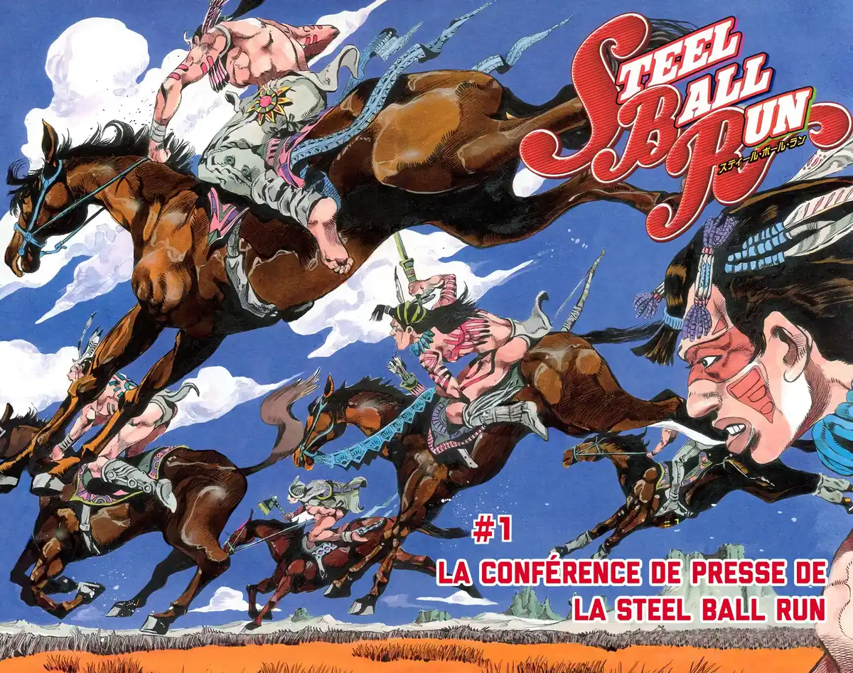 JoJo’s Bizarre Adventure : Steel Ball Run Volume 1 page 3