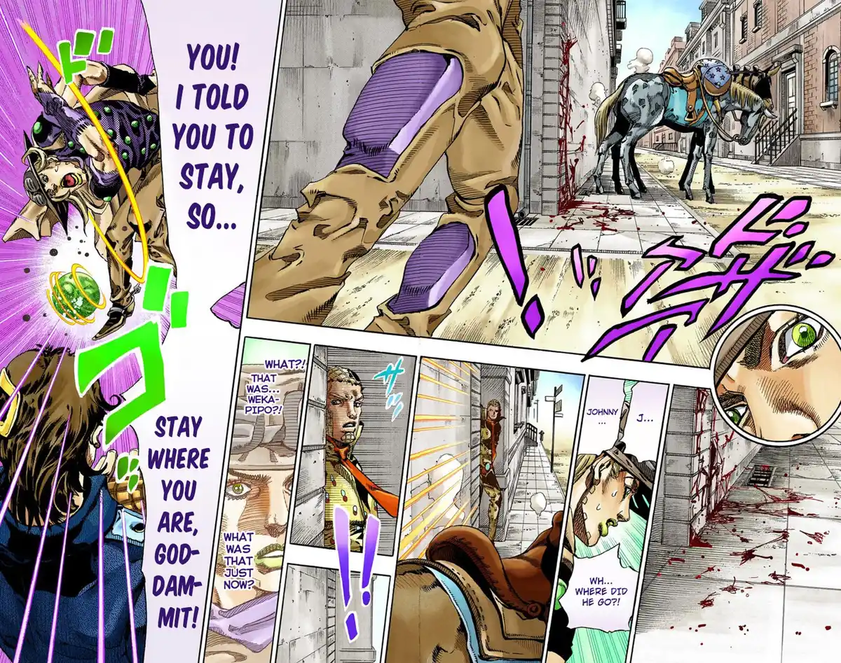 JoJo’s Bizarre Adventure : Steel Ball Run Volume 17 page 29