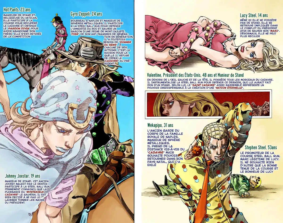 JoJo’s Bizarre Adventure : Steel Ball Run Volume 17 page 3