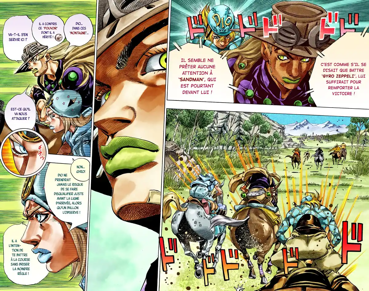 JoJo’s Bizarre Adventure : Steel Ball Run Volume 7 page 37