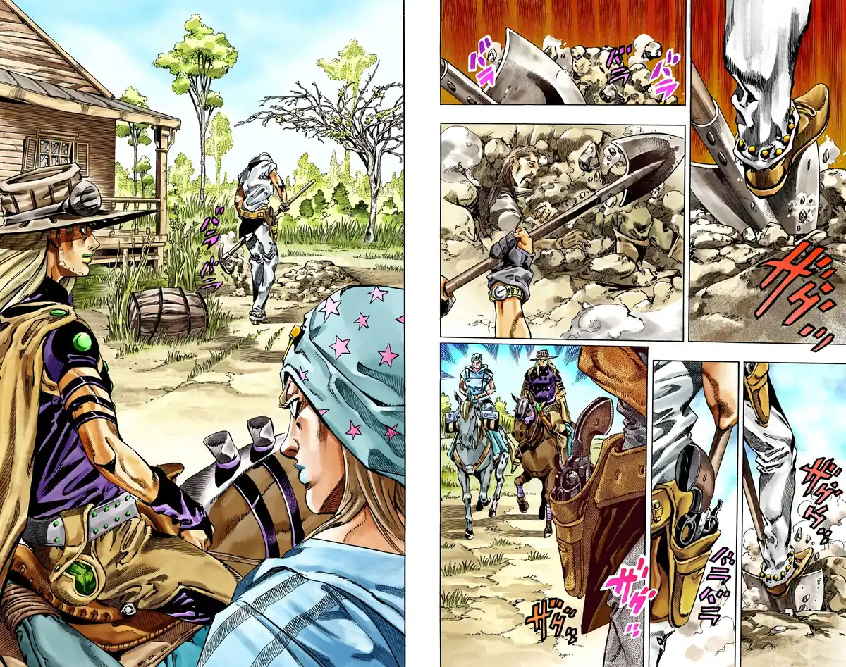 JoJo’s Bizarre Adventure : Steel Ball Run Volume 8 page 11