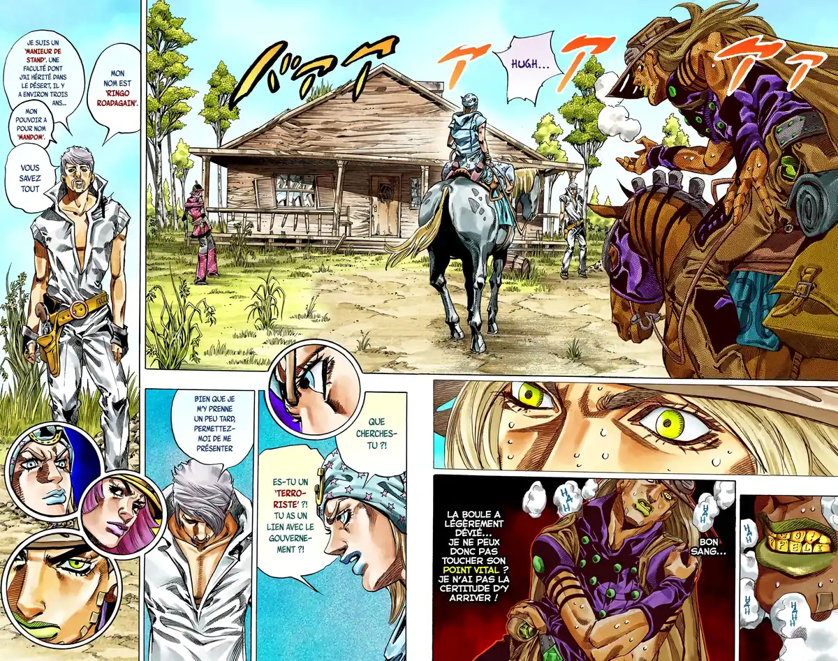 JoJo’s Bizarre Adventure : Steel Ball Run Volume 8 page 17