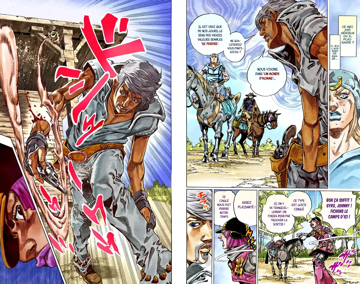 JoJo’s Bizarre Adventure : Steel Ball Run Volume 8 page 20