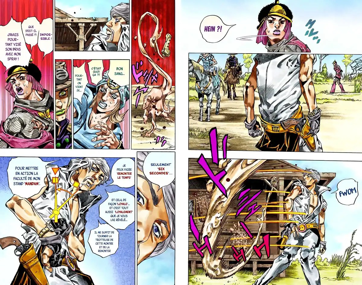 JoJo’s Bizarre Adventure : Steel Ball Run Volume 8 page 23