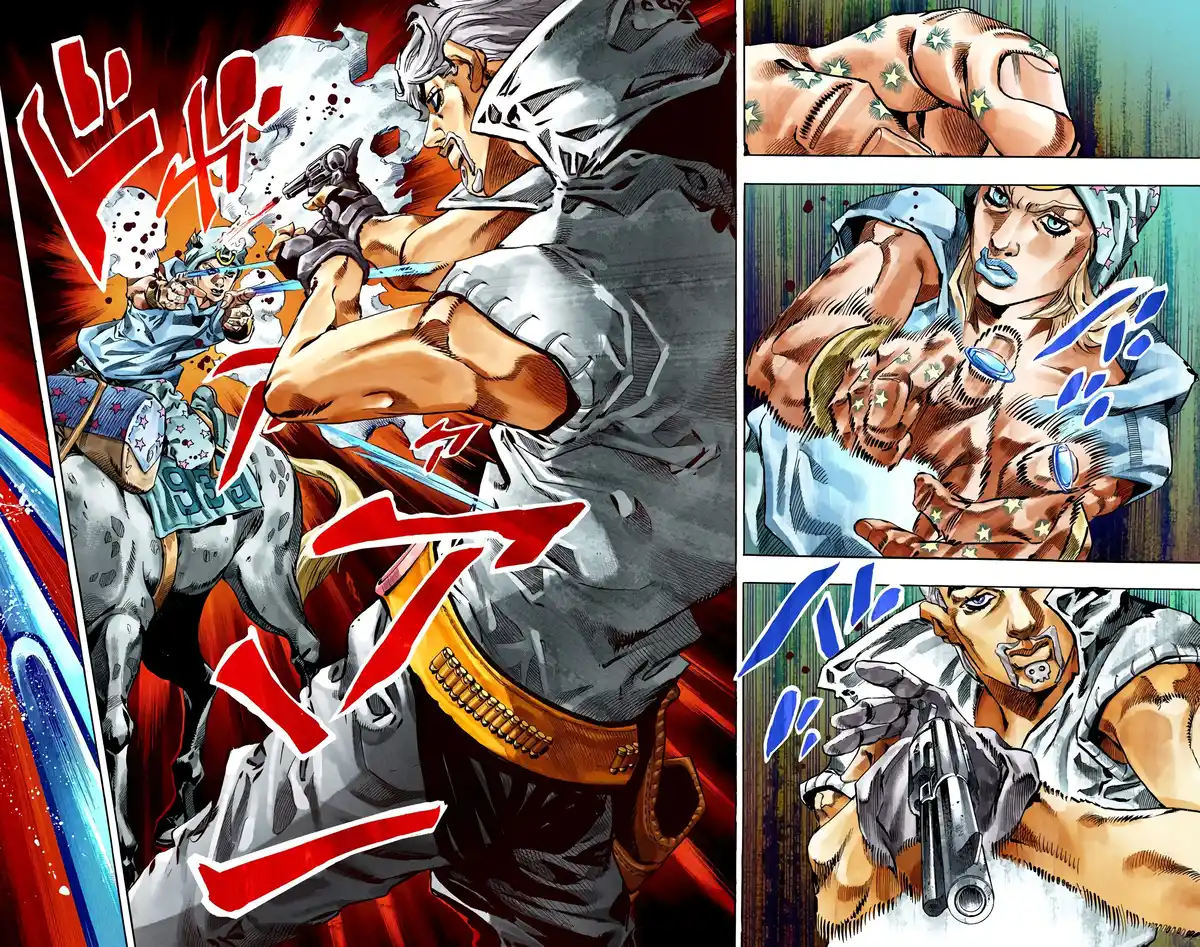 JoJo’s Bizarre Adventure : Steel Ball Run Volume 8 page 25