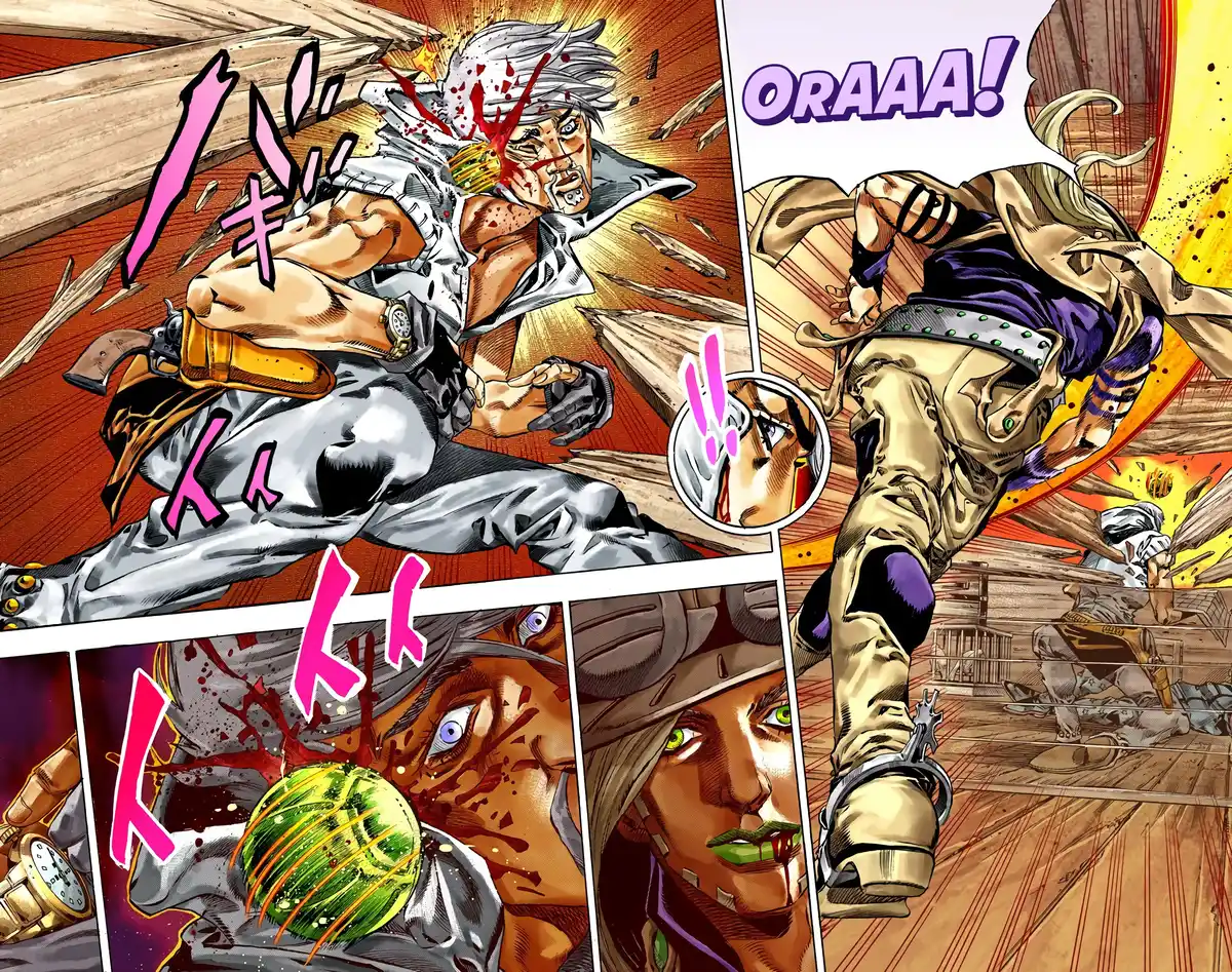 JoJo’s Bizarre Adventure : Steel Ball Run Volume 8 page 48