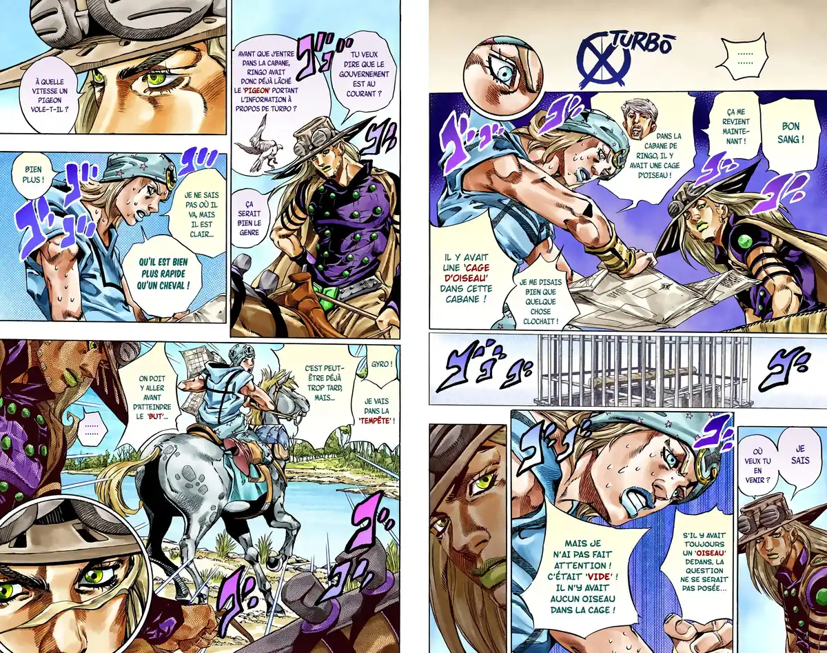 JoJo’s Bizarre Adventure : Steel Ball Run Volume 8 page 74