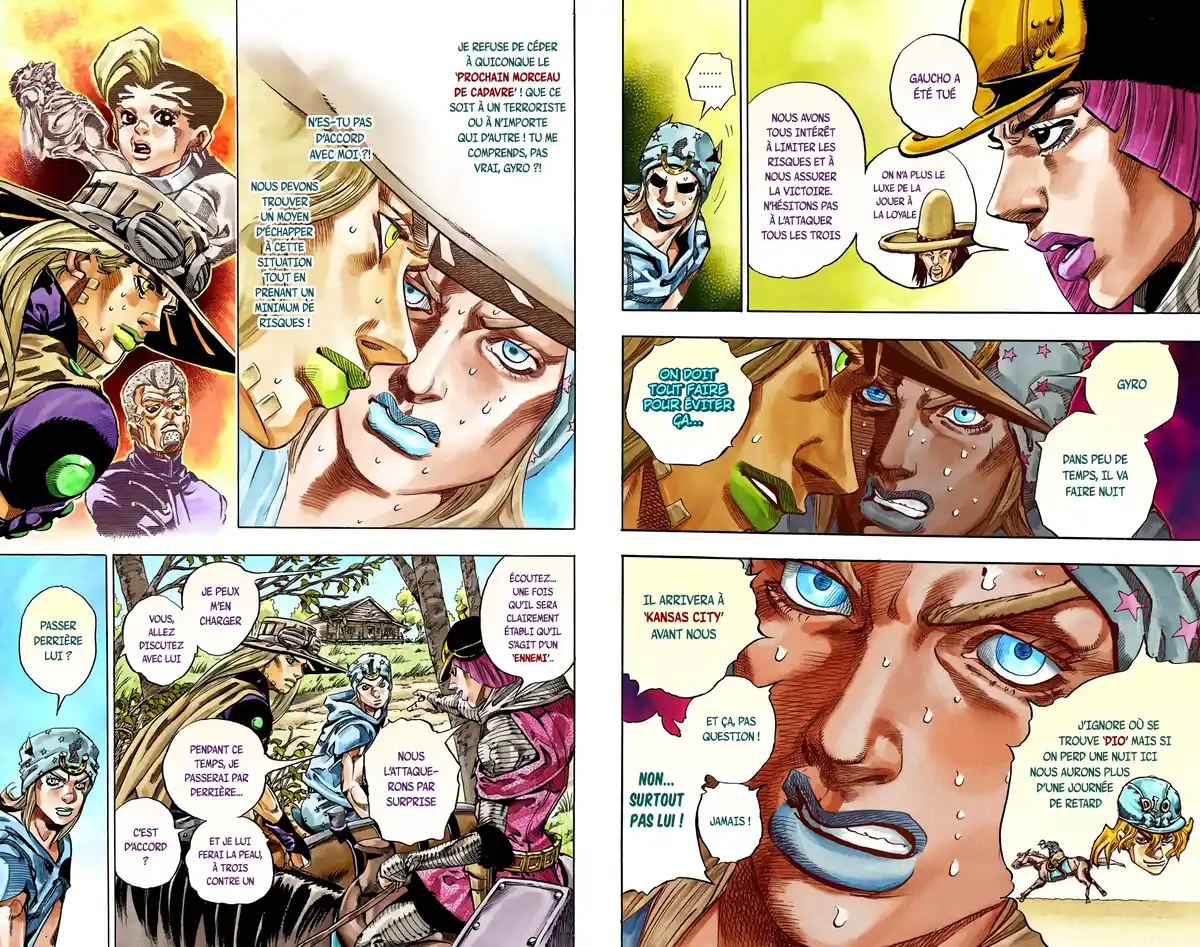 JoJo’s Bizarre Adventure : Steel Ball Run Volume 8 page 8