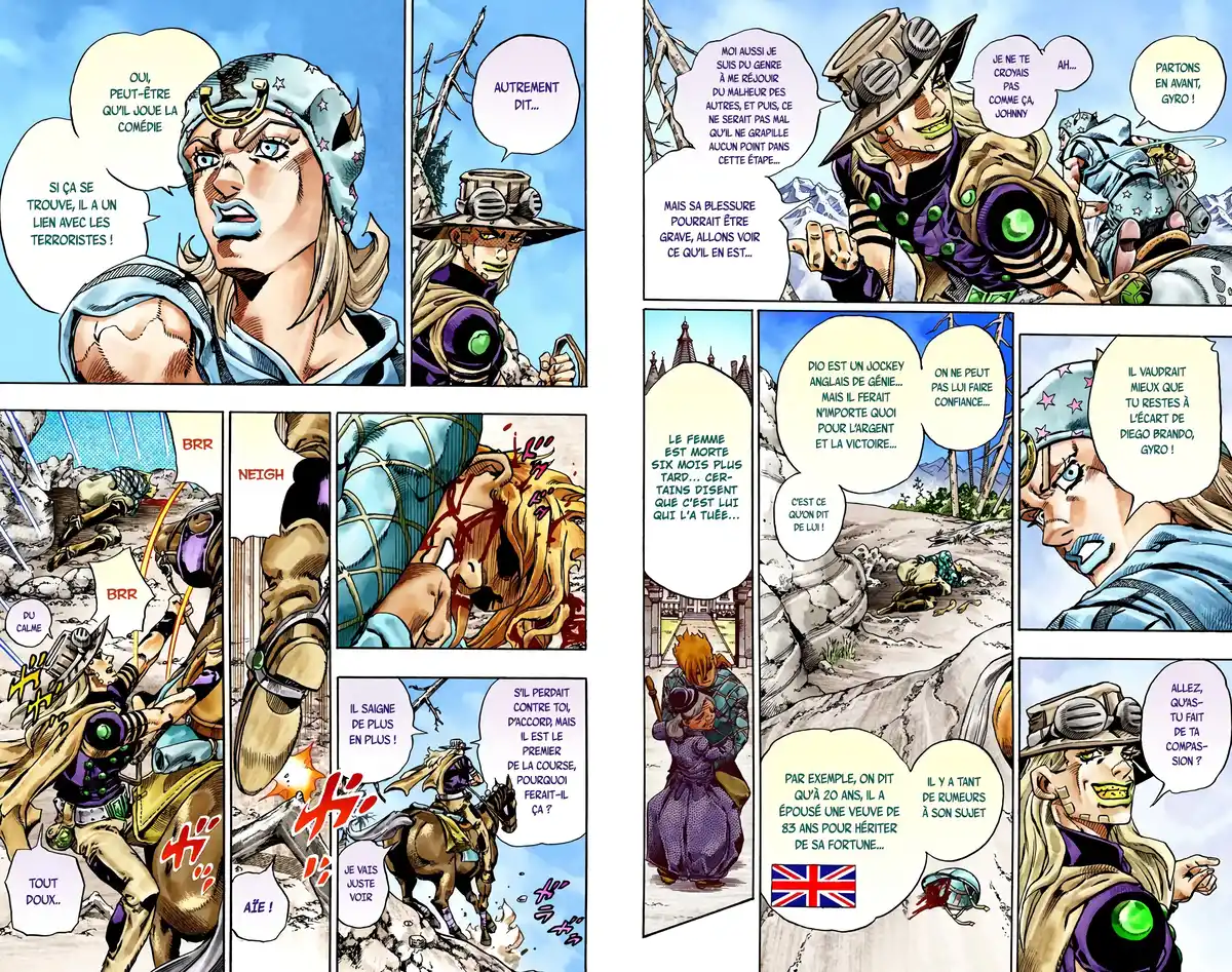 JoJo’s Bizarre Adventure : Steel Ball Run Volume 6 page 15