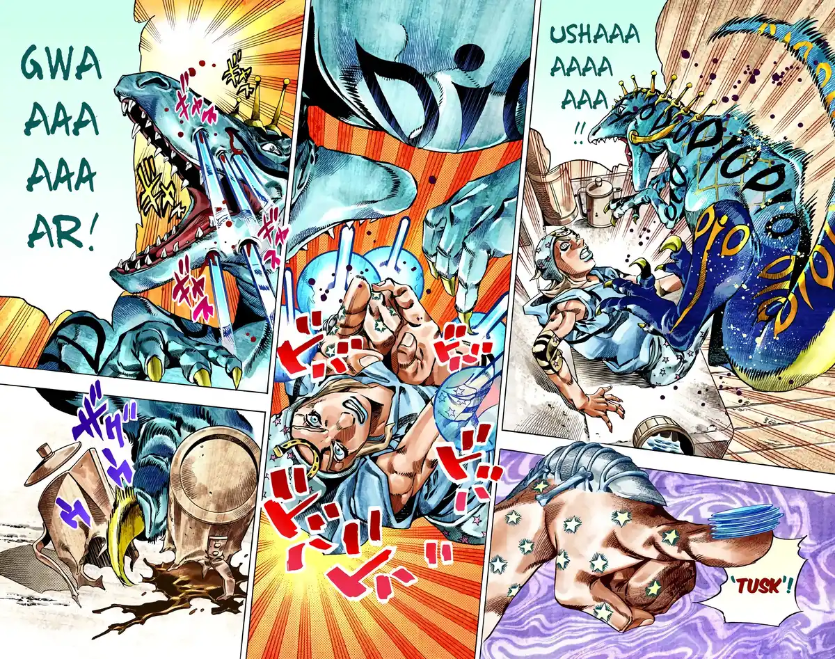 JoJo’s Bizarre Adventure : Steel Ball Run Volume 6 page 36