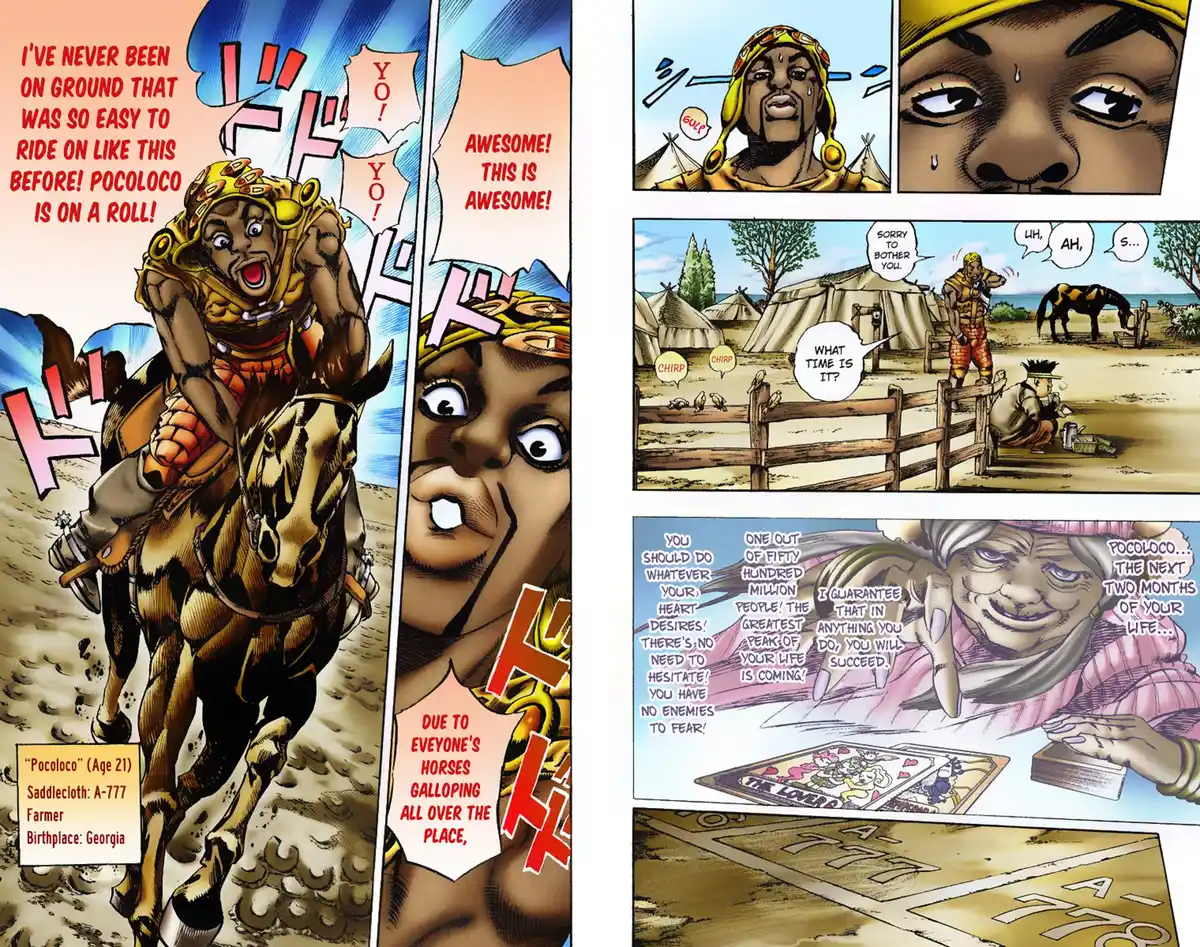 JoJo’s Bizarre Adventure : Steel Ball Run Volume 2 page 17