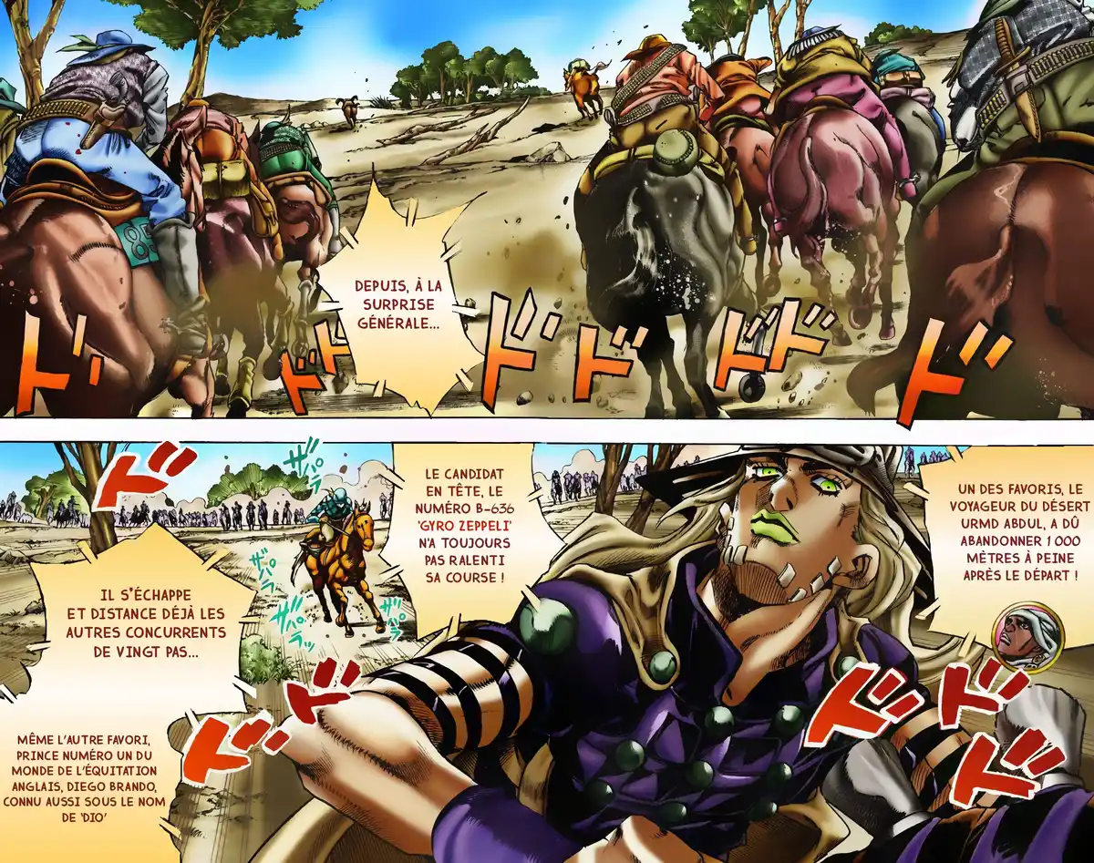 JoJo’s Bizarre Adventure : Steel Ball Run Volume 2 page 3