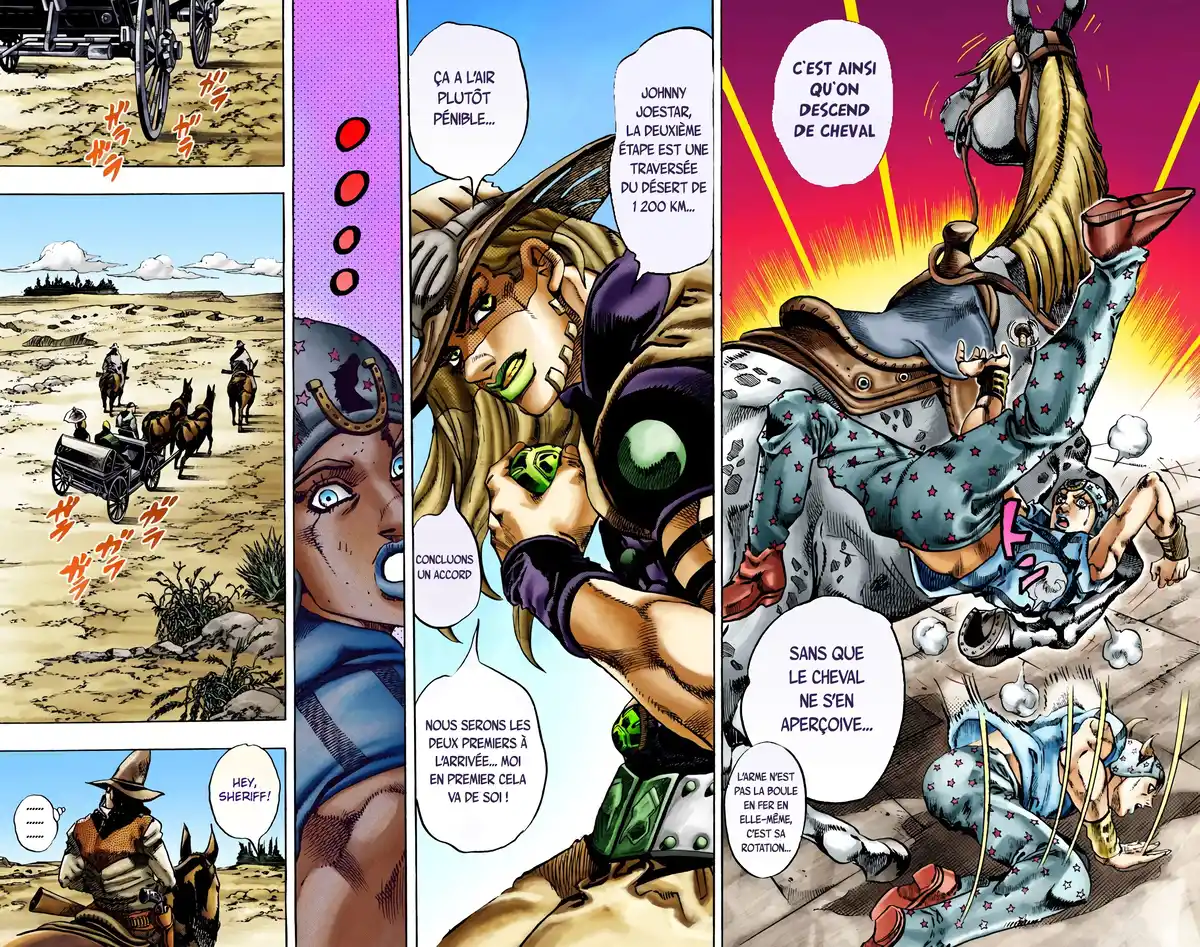 JoJo’s Bizarre Adventure : Steel Ball Run Volume 3 page 15