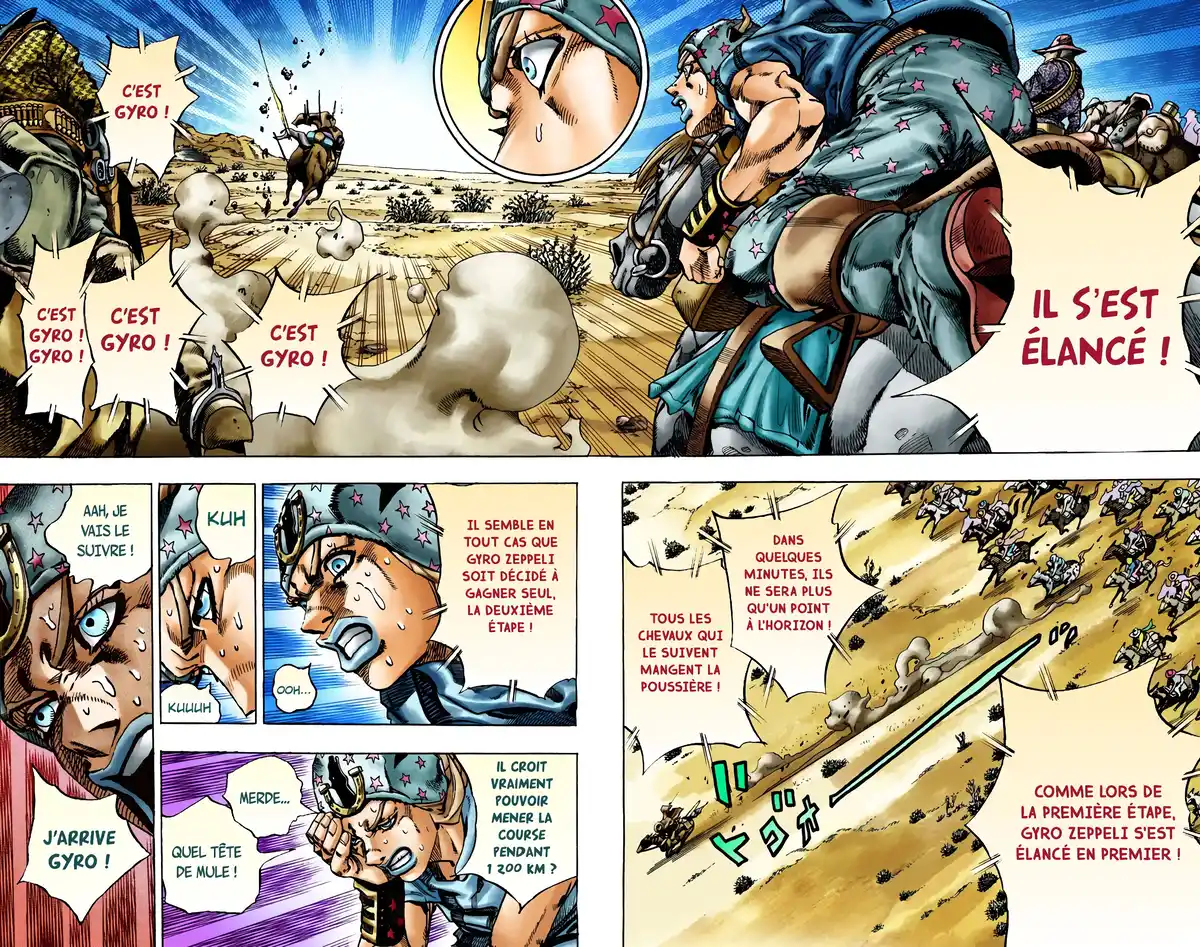 JoJo’s Bizarre Adventure : Steel Ball Run Volume 3 page 34