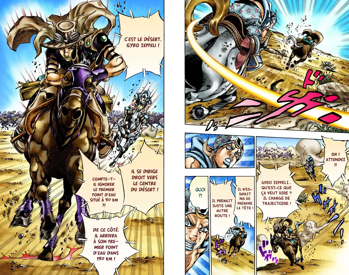 JoJo’s Bizarre Adventure : Steel Ball Run Volume 3 page 35