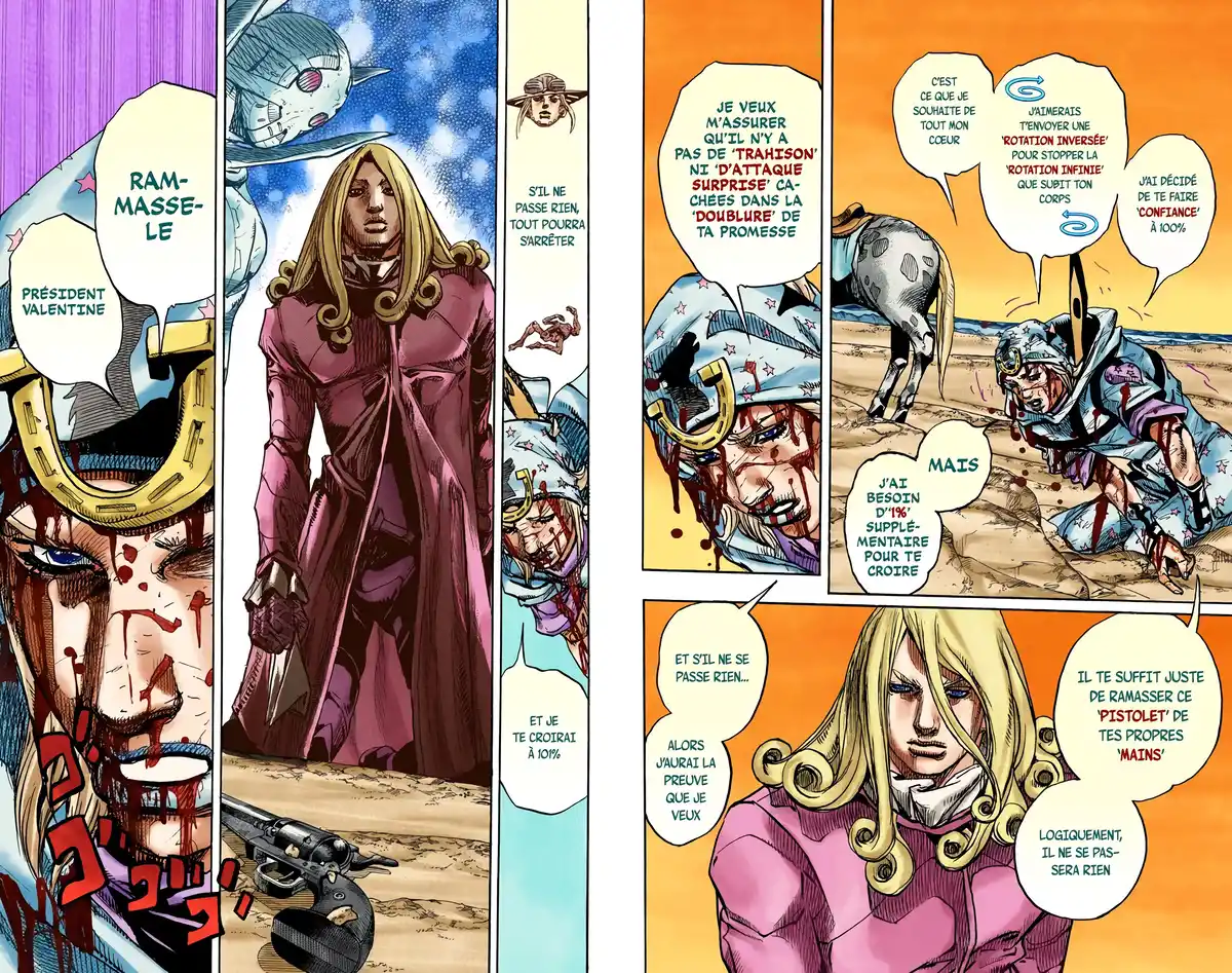 JoJo’s Bizarre Adventure : Steel Ball Run Volume 23 page 9