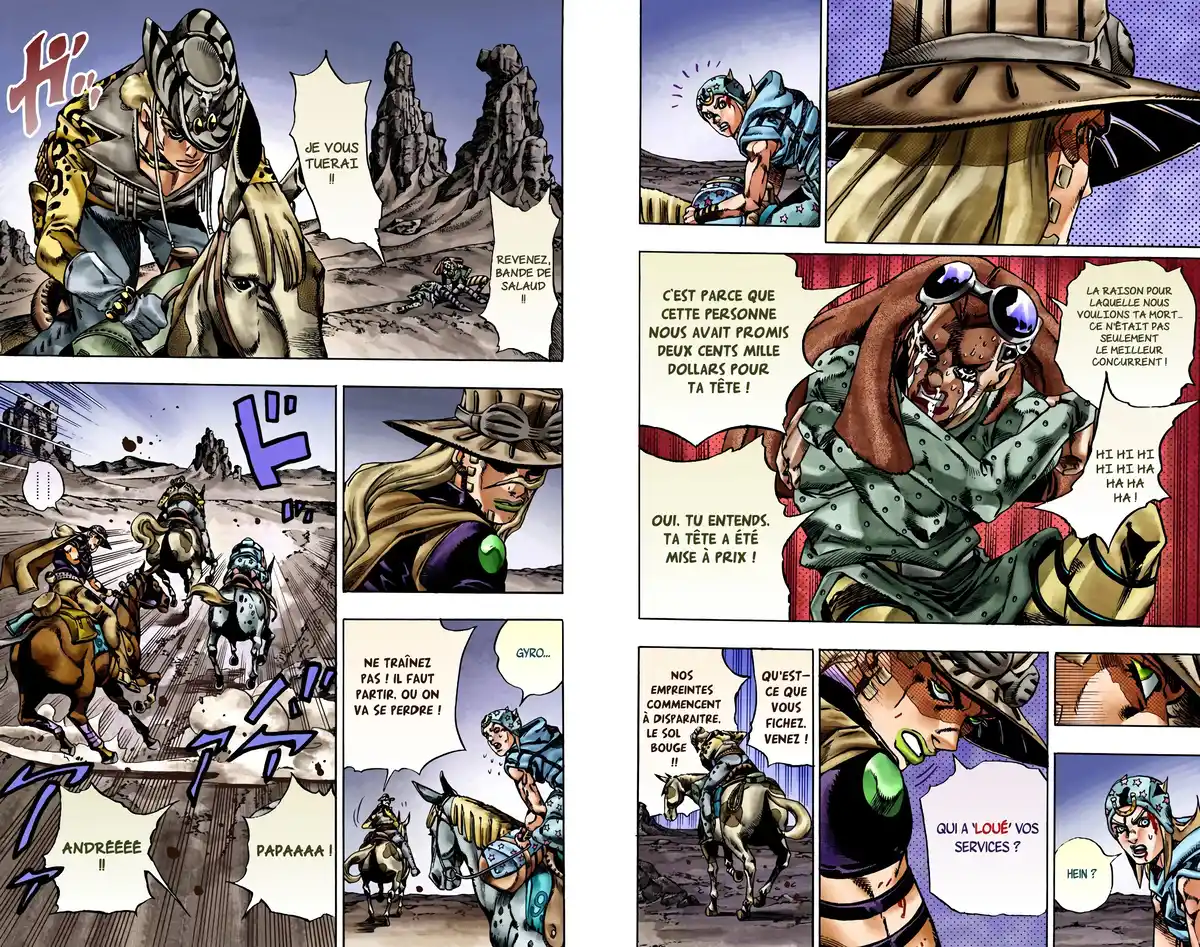 JoJo’s Bizarre Adventure : Steel Ball Run Volume 4 page 39