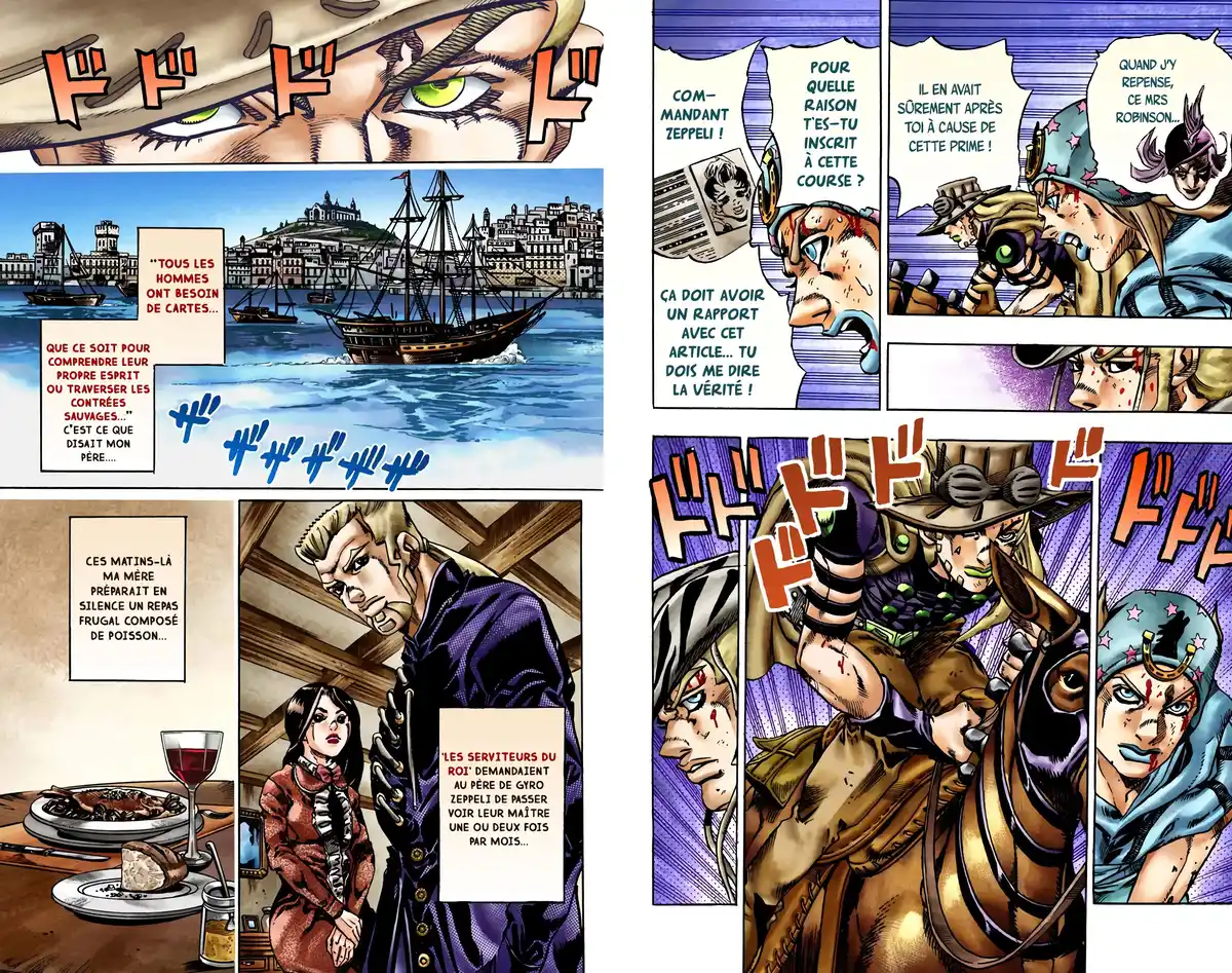 JoJo’s Bizarre Adventure : Steel Ball Run Volume 4 page 41