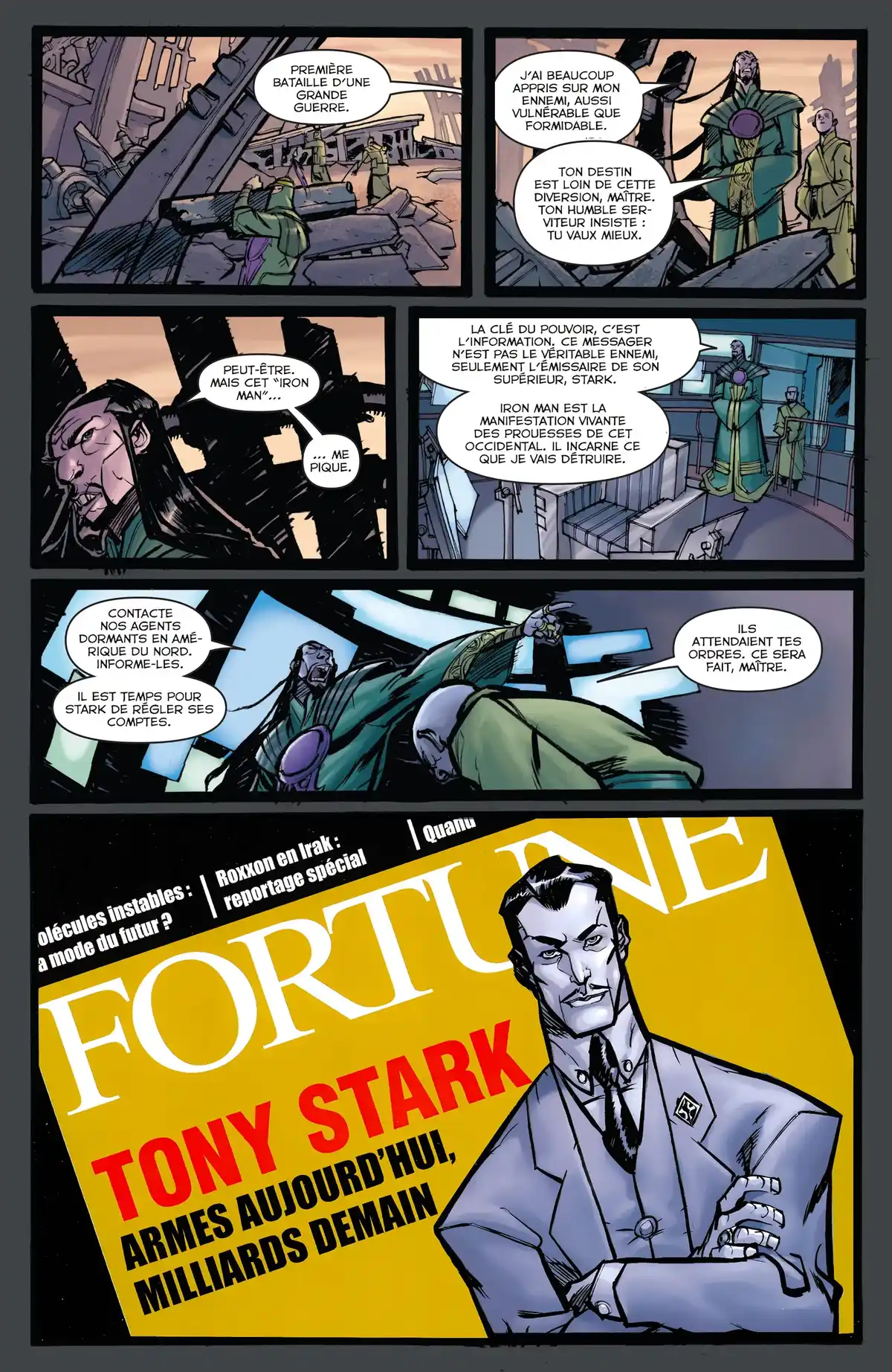 Iron Man : Au commencement était le Mandarin Volume 1 page 40