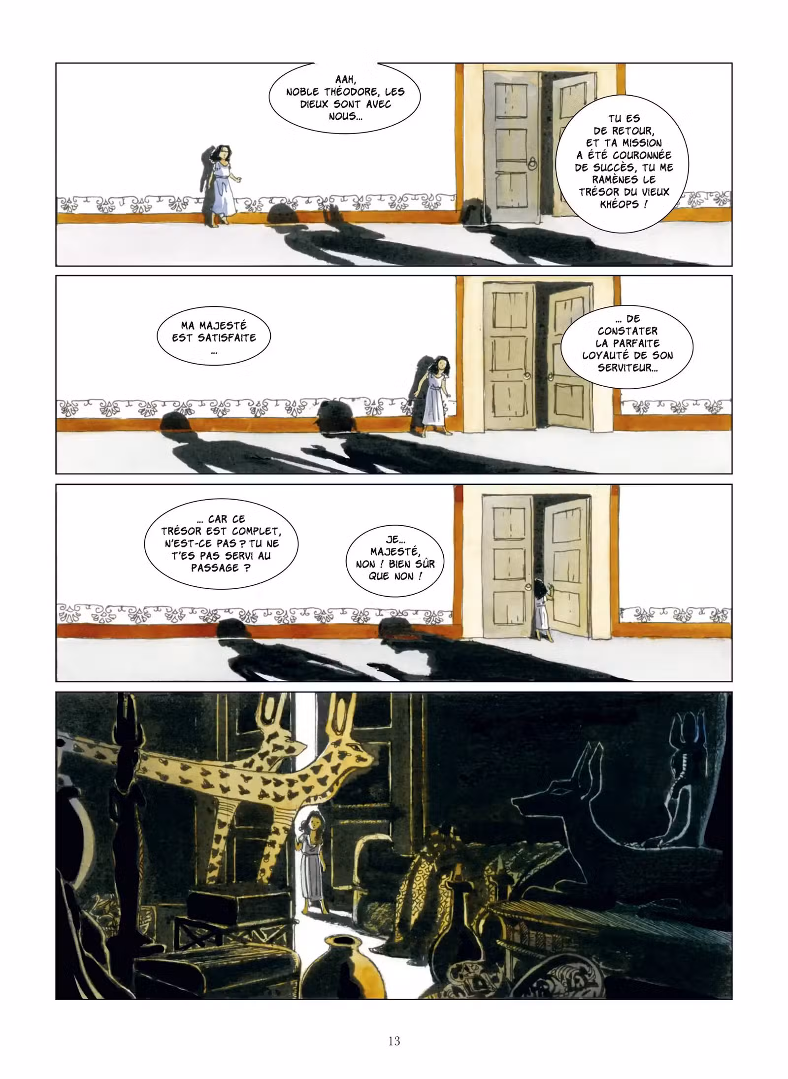Moi, Cléopâtre, dernière reine d’Égypte Volume 1 page 13