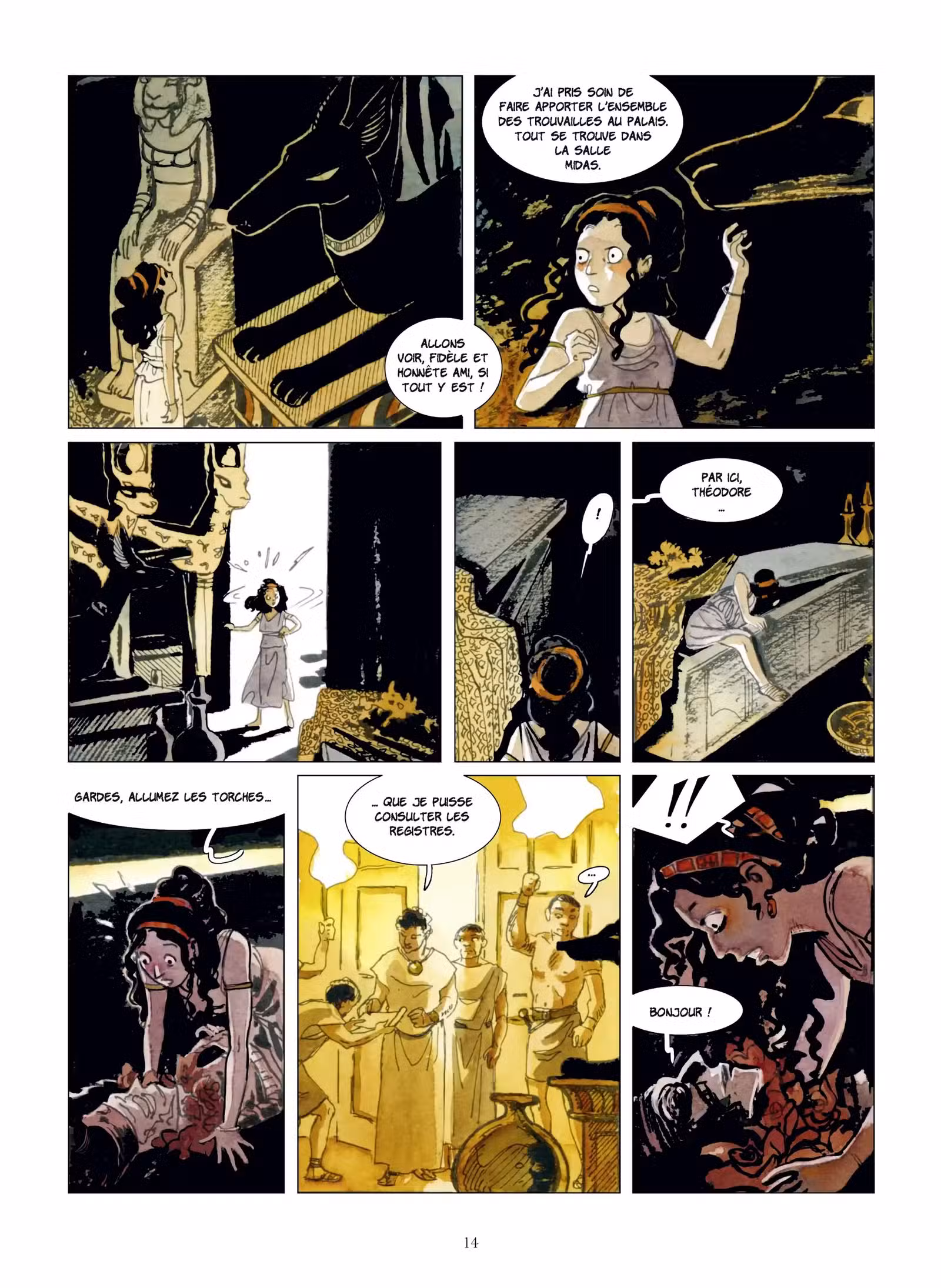 Moi, Cléopâtre, dernière reine d’Égypte Volume 1 page 14